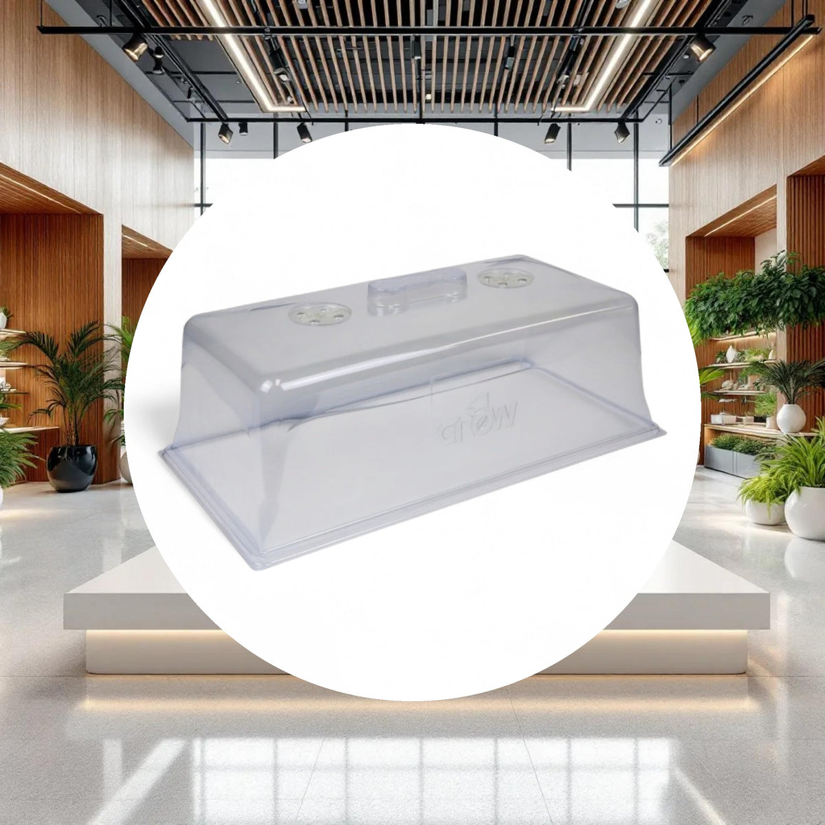 8" Premium Propagation Dome w/ Vents - 10" x 20" x 8.25" - Image 3