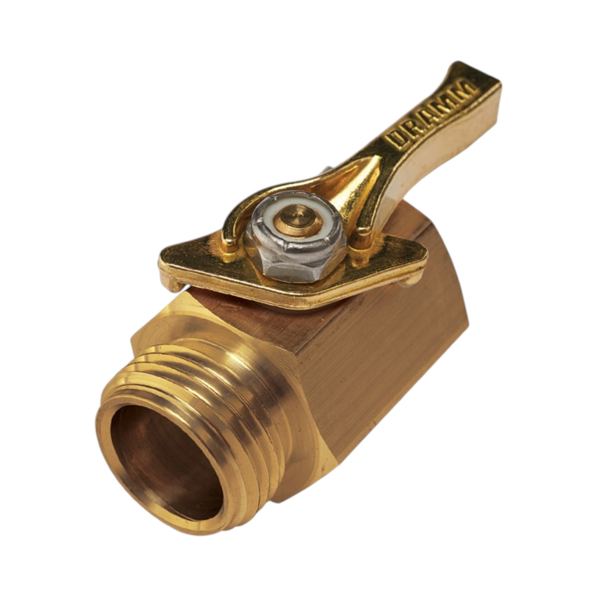 DRAMM Heavy-Duty Brass Shut-Off Vlave