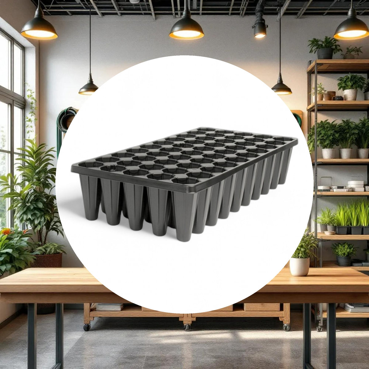 X-Deep Premium Seedling Plug Tray 50 Cell USA (10in x 20in) - Image 3