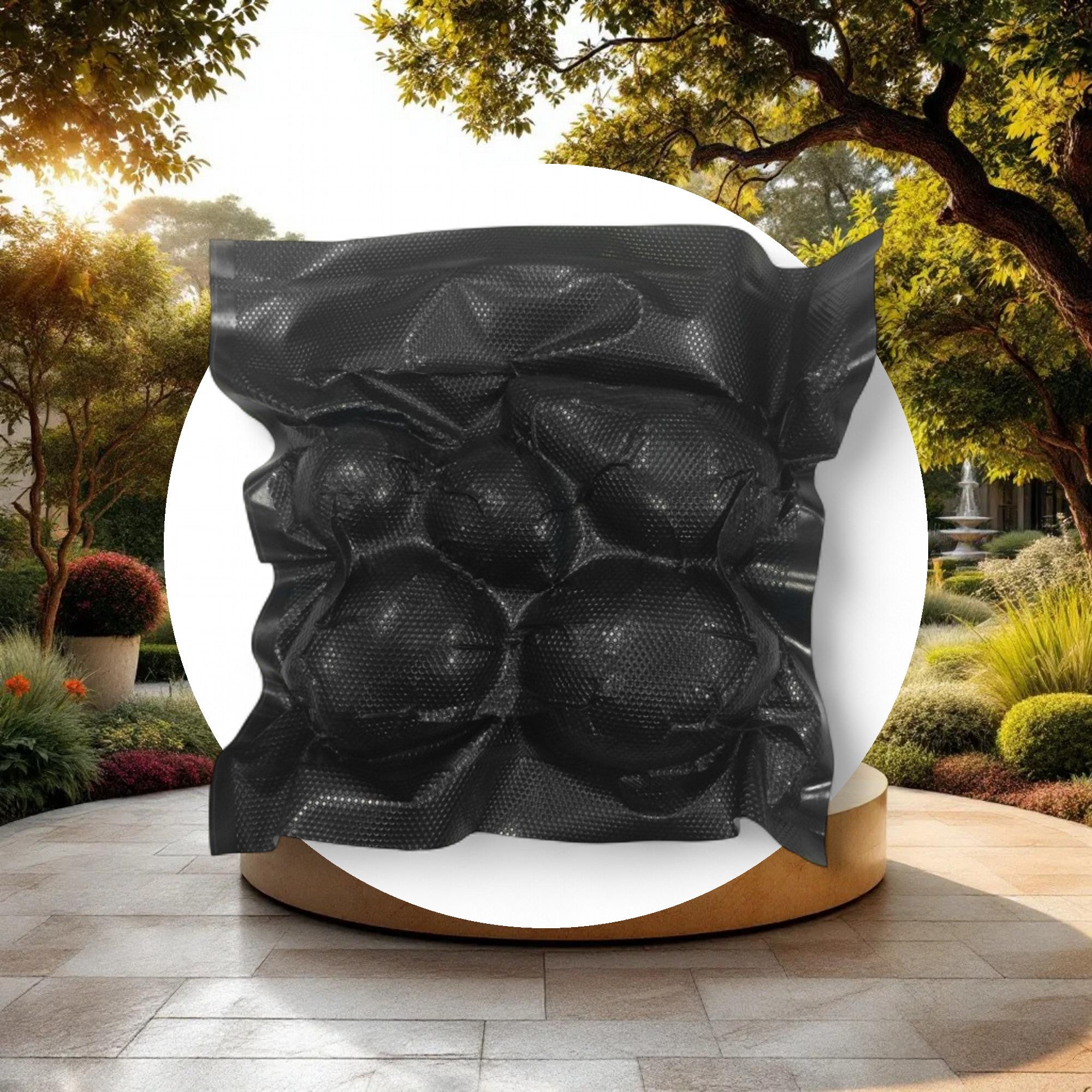 NatureVAC 15"x20" Precut Vacuum Seal Bags All Black (50-pack) - Image 2