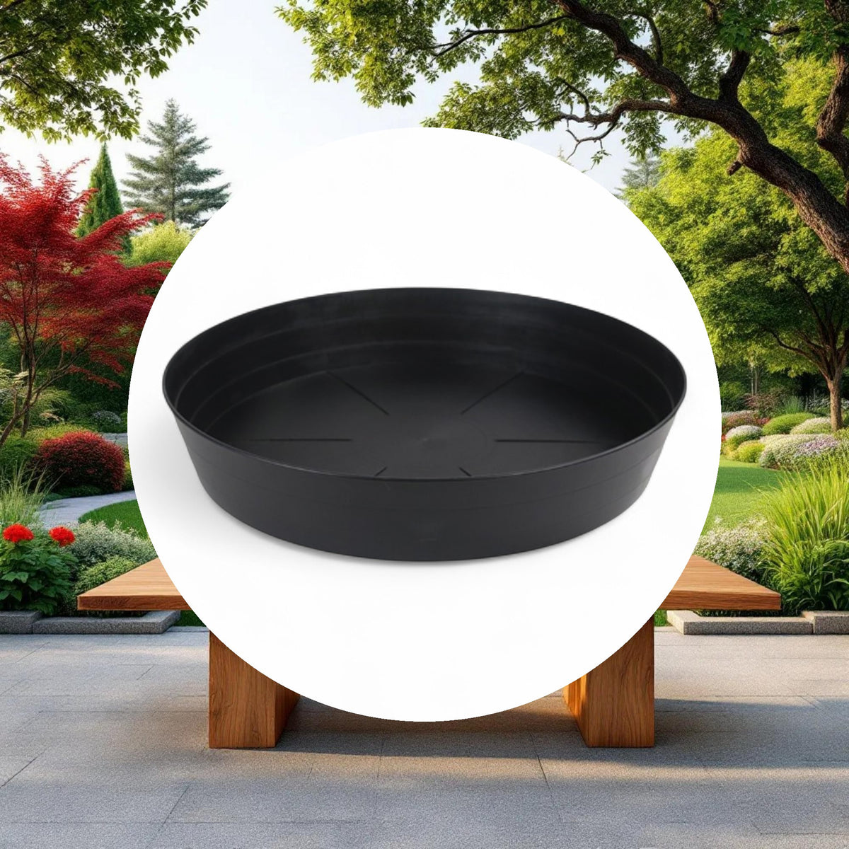 Grow1 20" Premium Black Injection Pot Saucers - Image 4