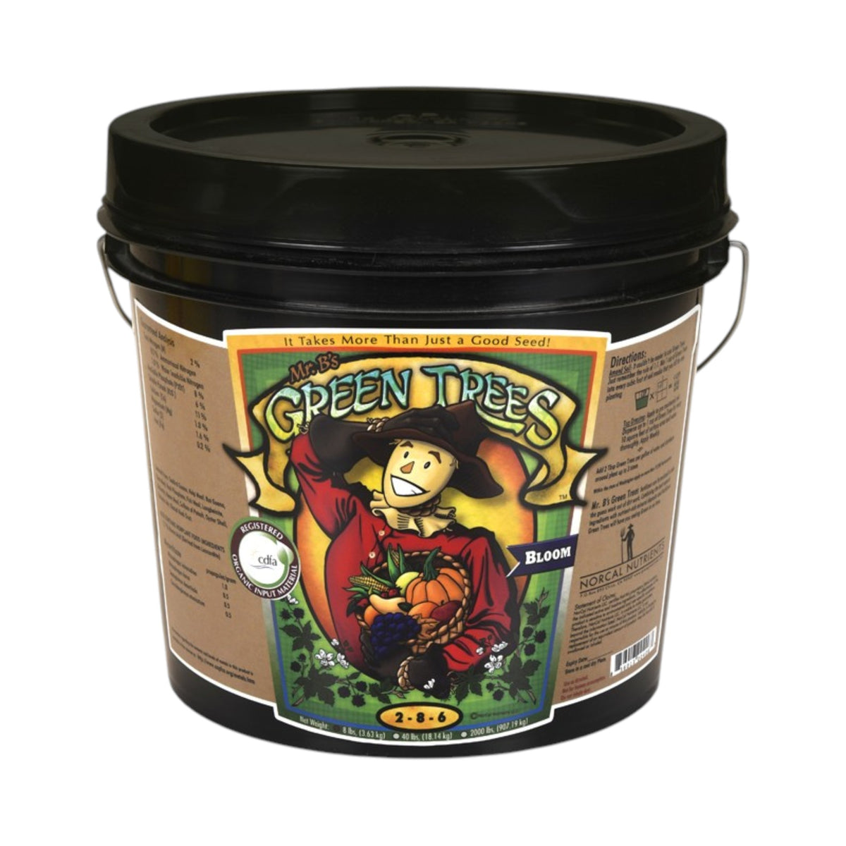 Mr. B's Green Trees Organic Bloom 8lbs (1gal)