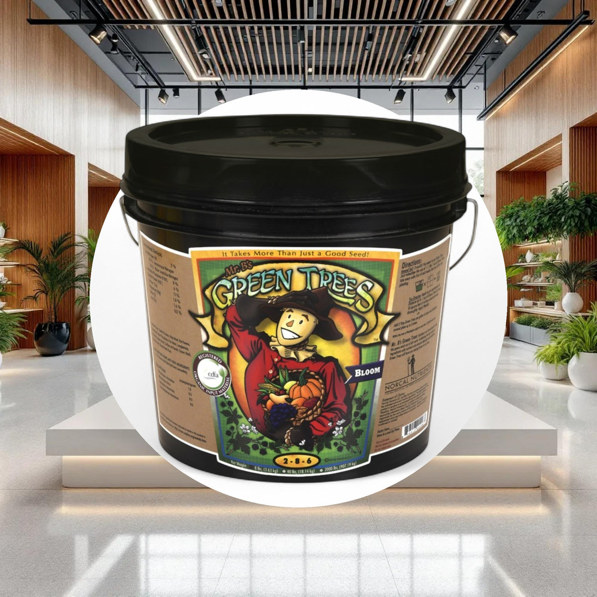 Mr. B's Green Trees Organic Bloom 8lbs (1gal) - Image 4