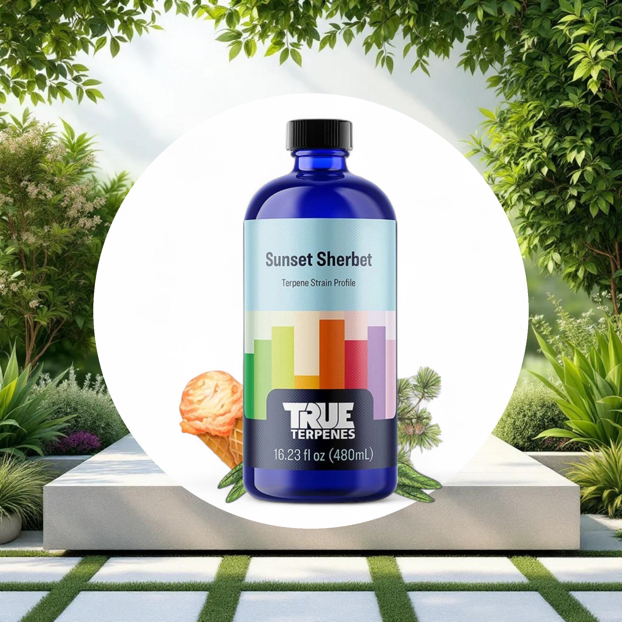 True Terpenes Sunset Sherbet Profile 4oz - Image 2