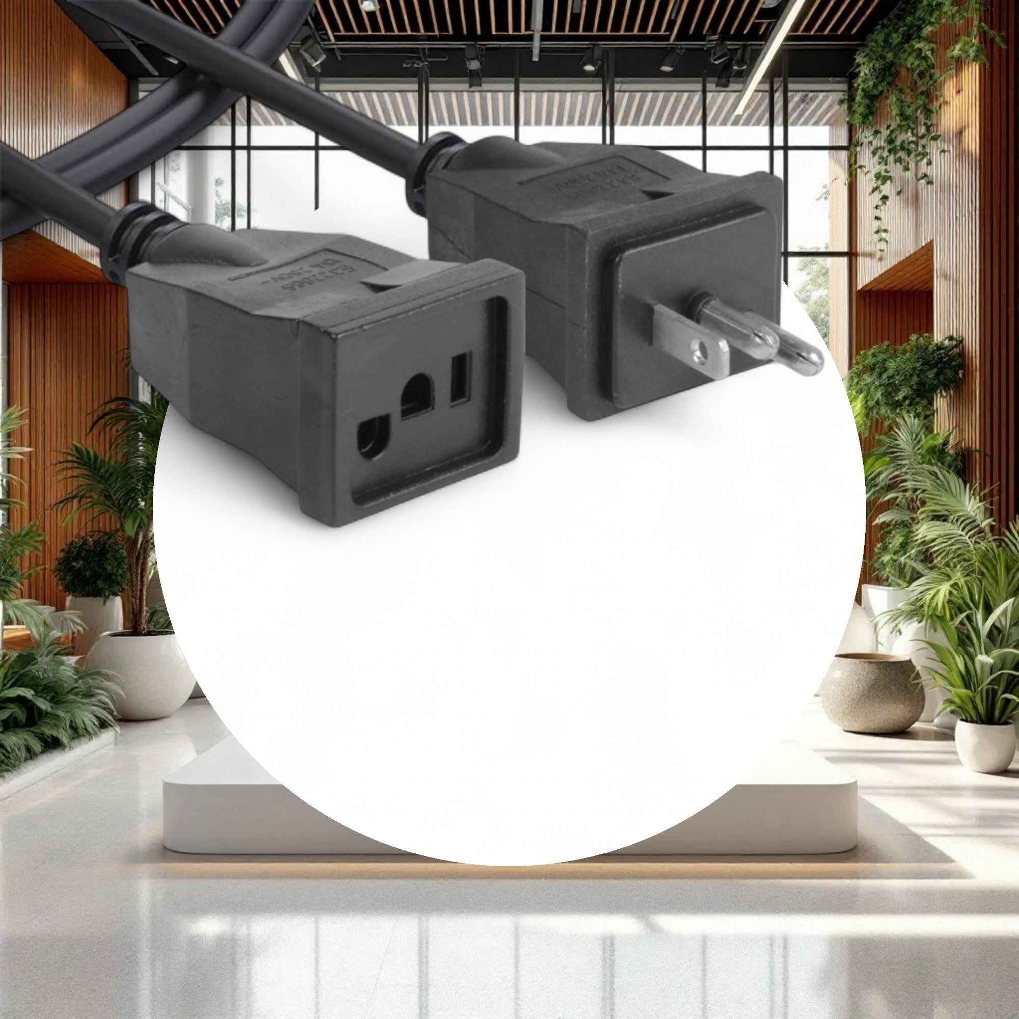 Grow1 Reflector 16 Gauge Extension Cord 15' - Image 3