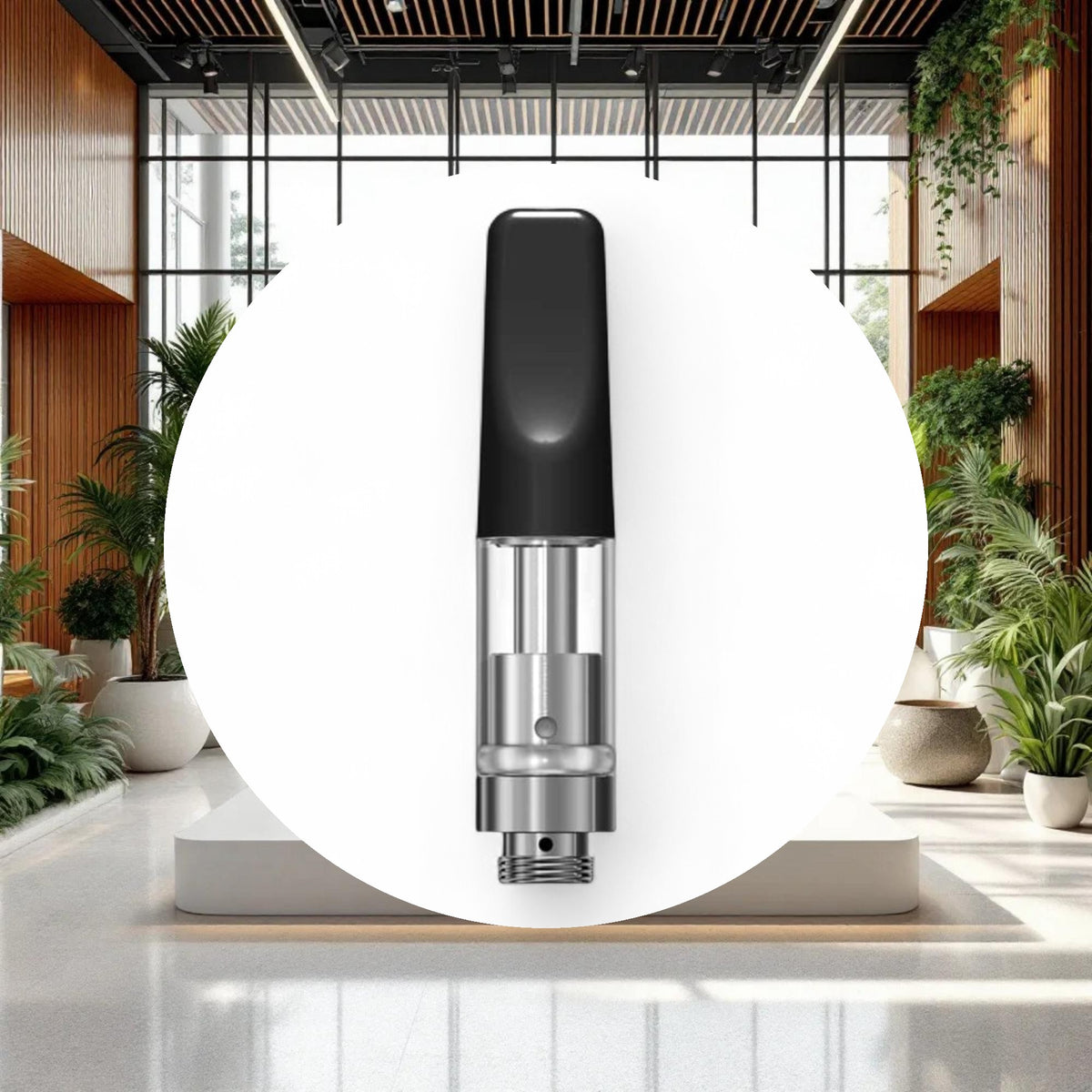 .5ml Black Ceramic Cartridge w/ 1.6mm inlet (100-pack) - Image 3