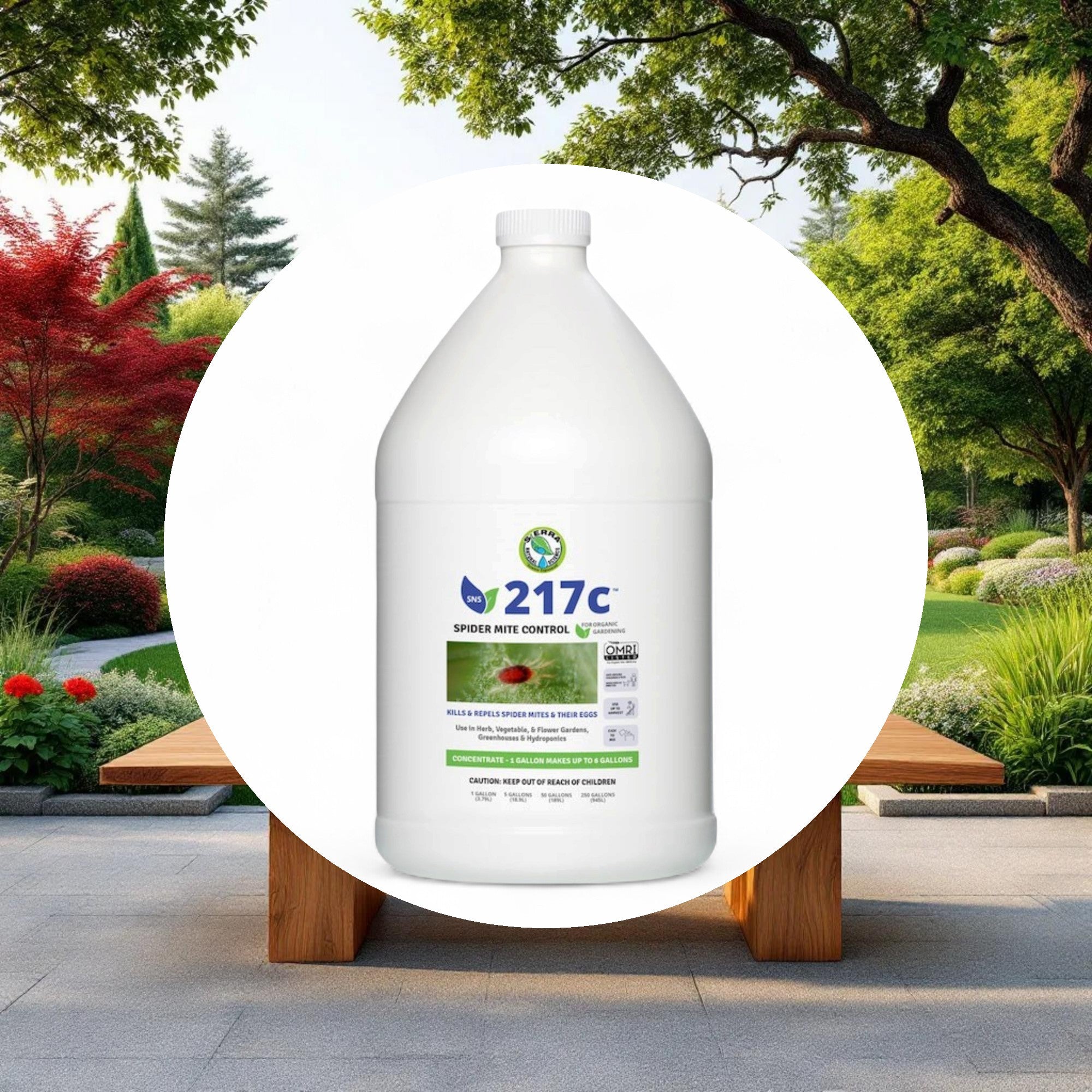 SNS 217 Spider Mite Control Concentrate 1 Gallon - Image 4