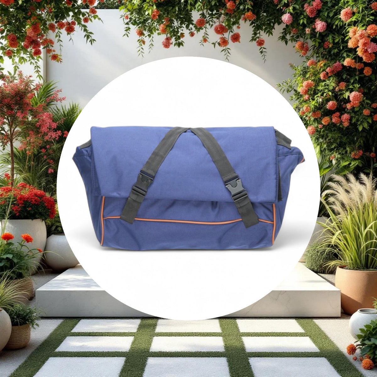 AWOL DAILY Messenger Bag (Blue) - Image 2