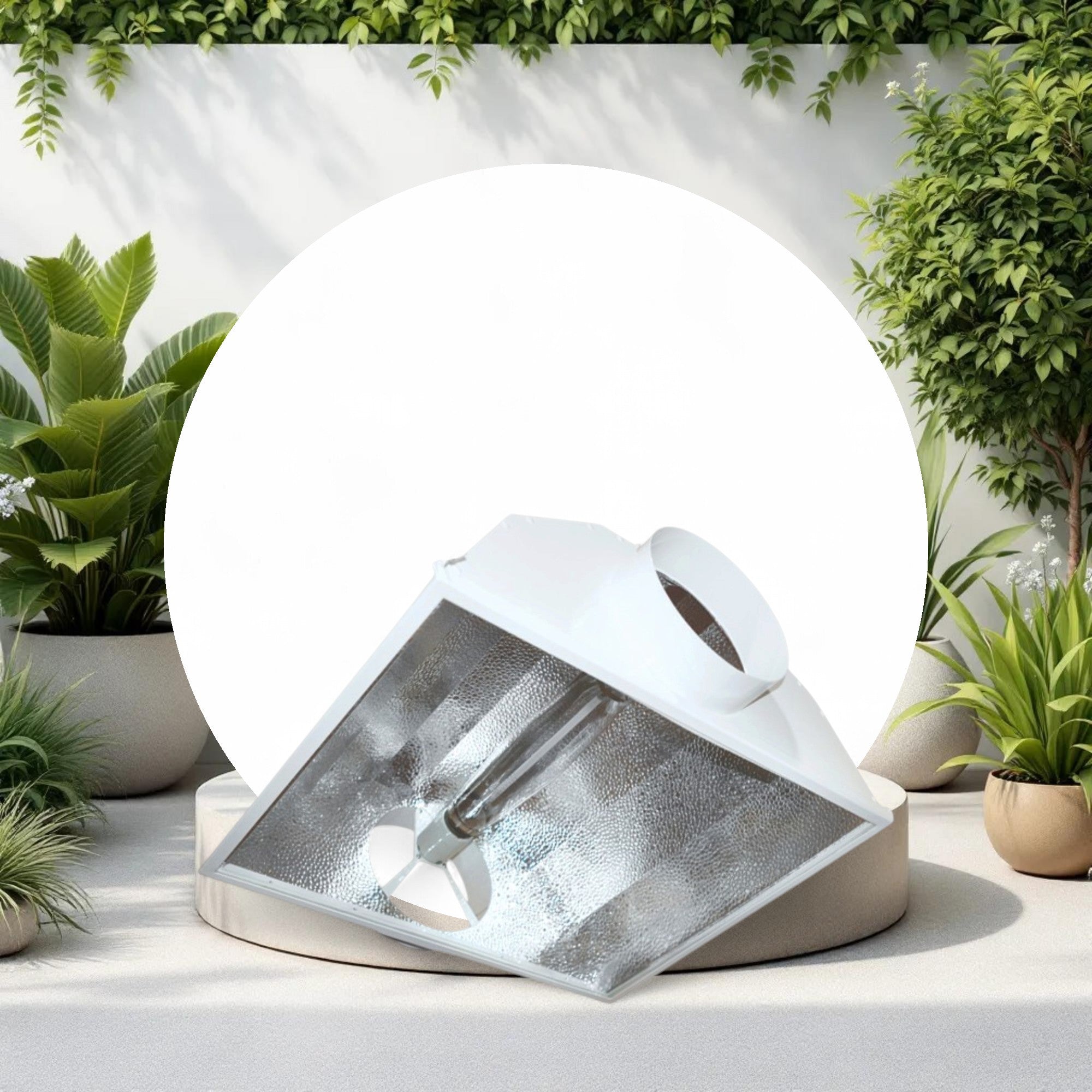 8'' Hinged Air-Cooled Reflector - Image 2