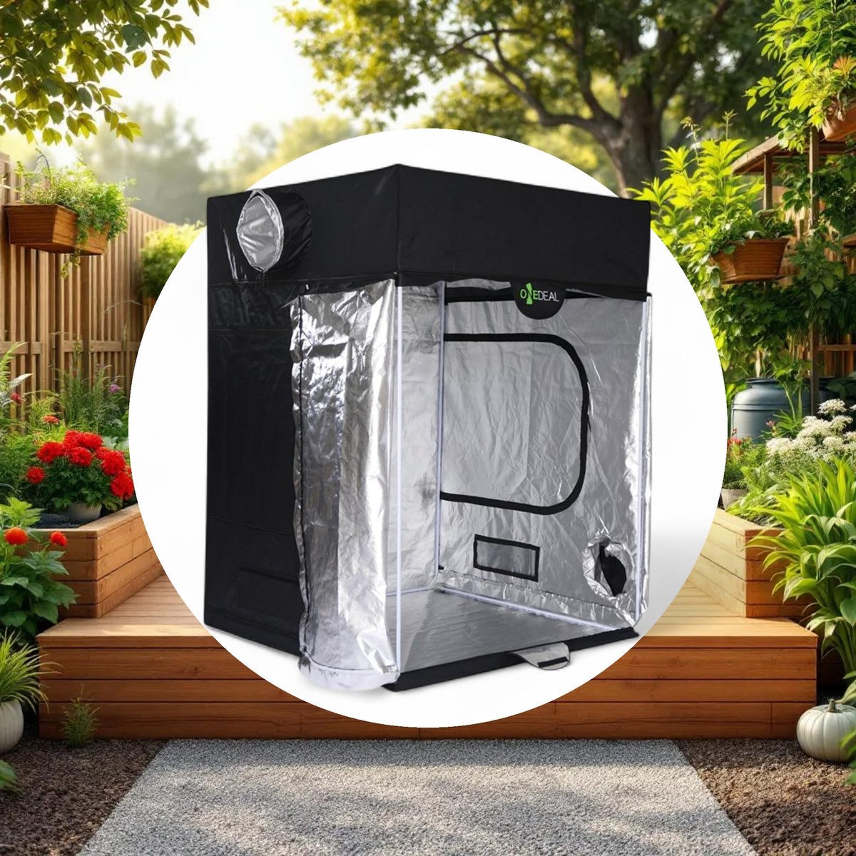 OneDeal Grow Tent 5ft x 5ft x 6.5ft - Image 5
