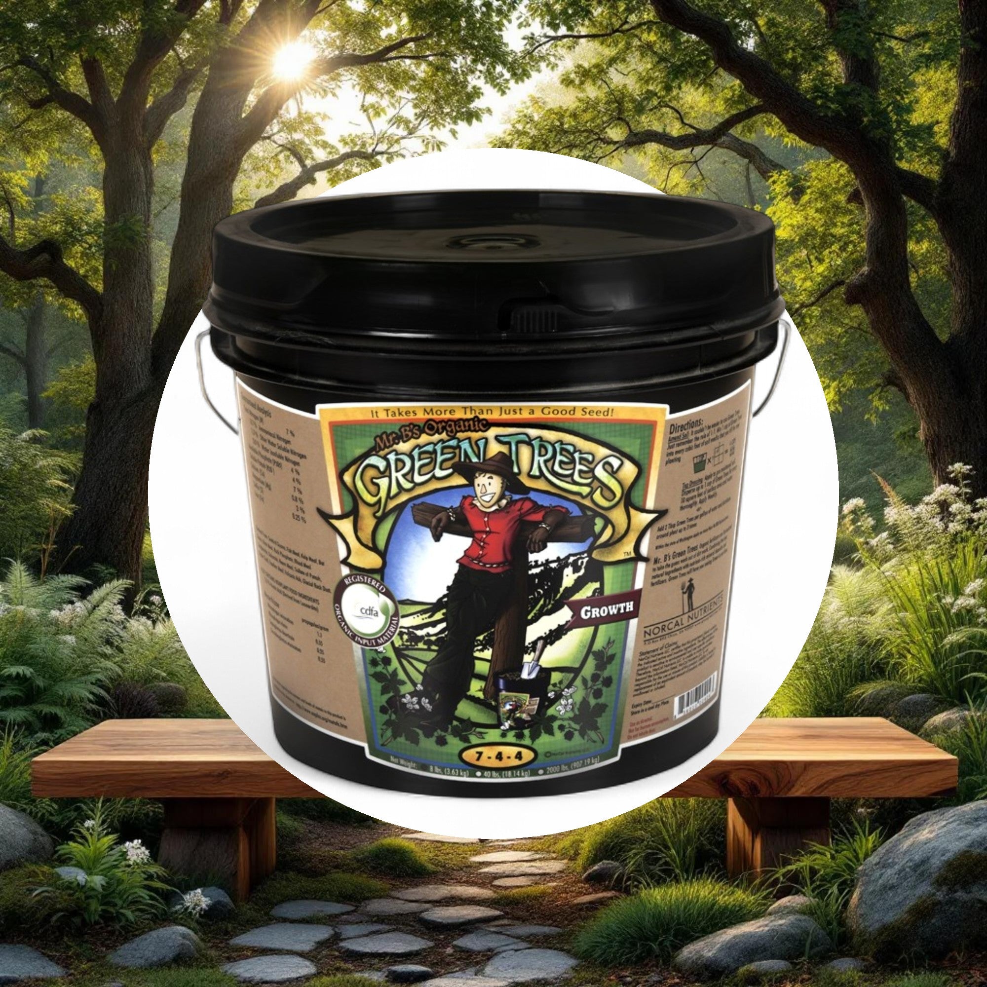 Mr. B's Green Trees Organic Growth 8lbs (1gal) - Image 5
