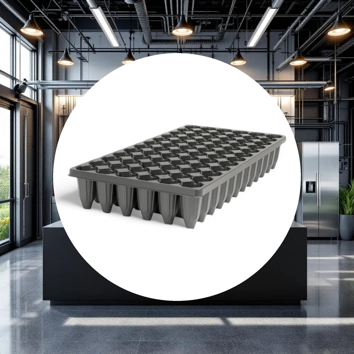 X-Deep Premium Seedling Plug Tray 72 Cell USA (10in x 20in) - Image 3