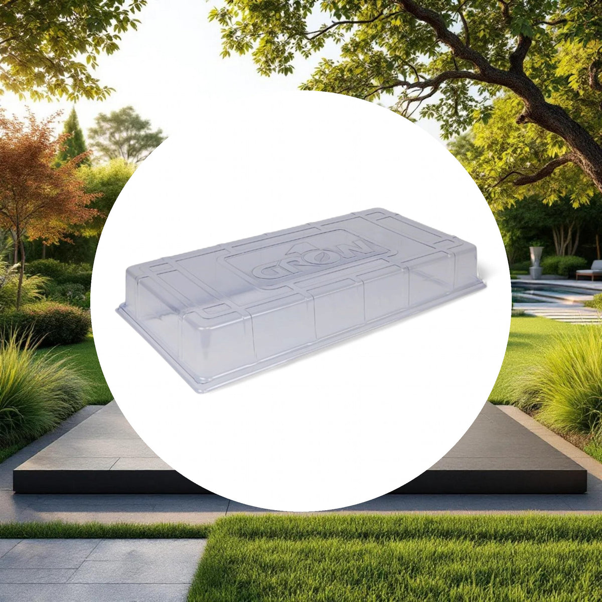 2" Standard Propagation Dome - 10" x 20" x 2" - NO VENT - Image 4
