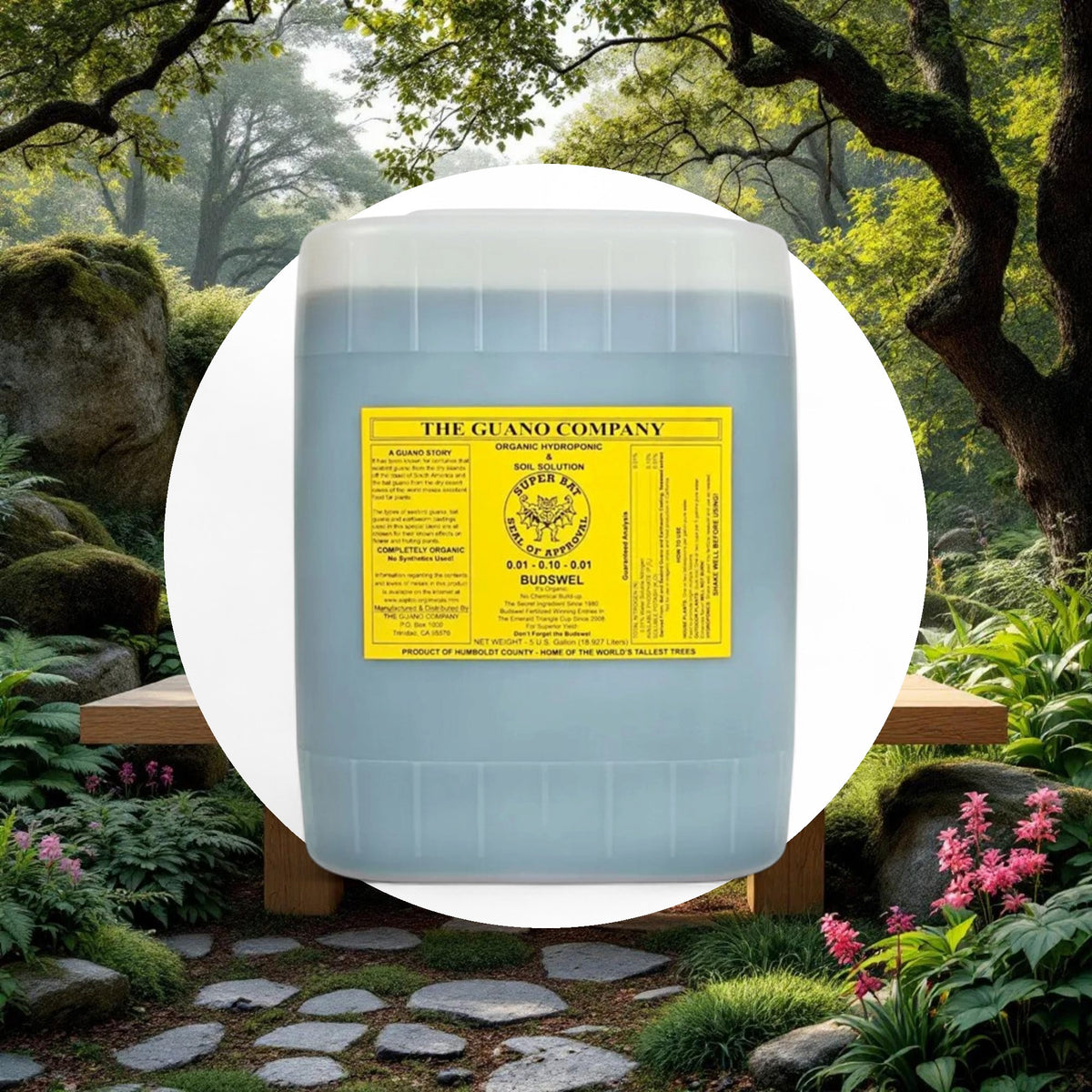Budswel Liquid Natural 5 Gallon (CA ONLY) - Image 5