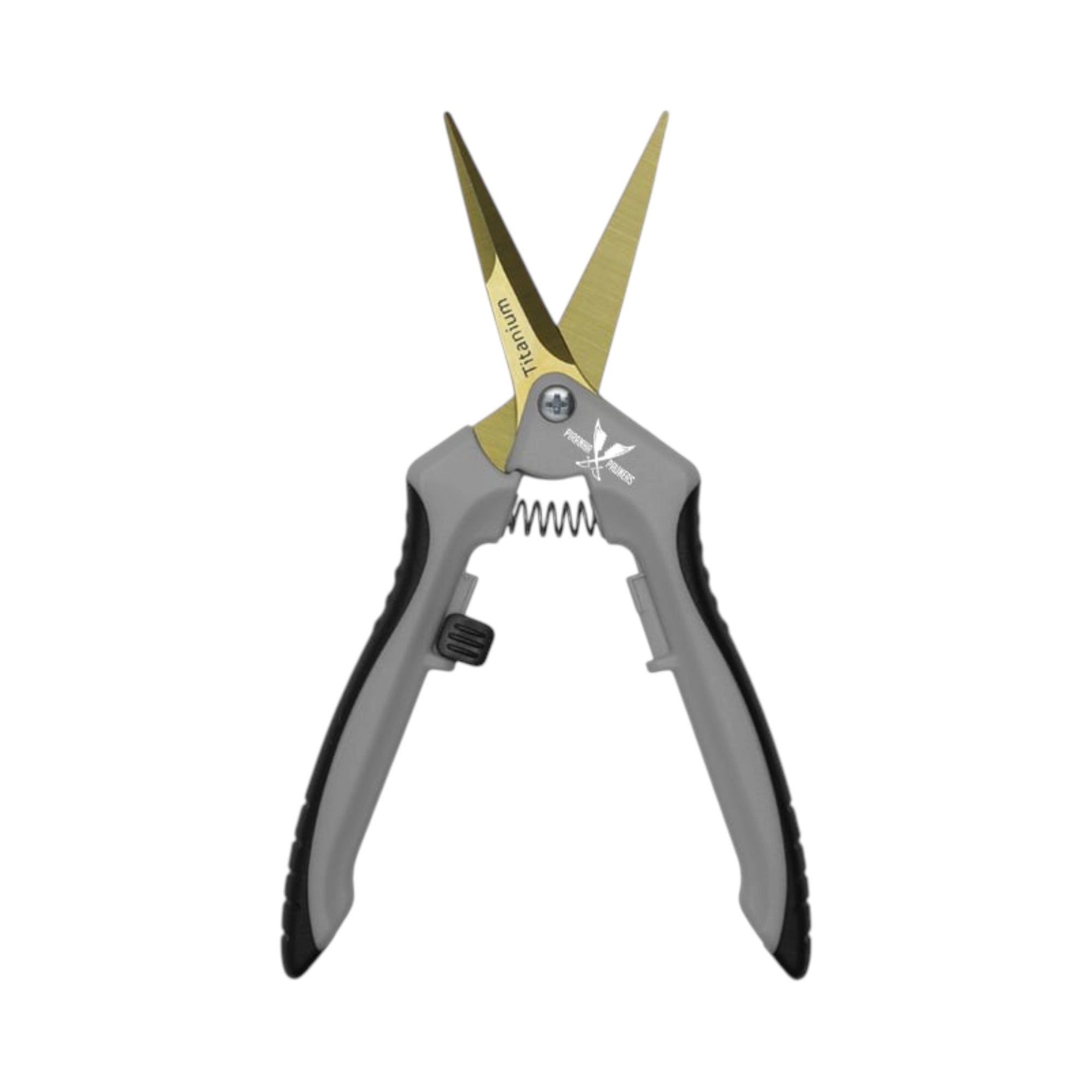 Piranha Pruner Trimming Scissors - Straight Titanium Blade