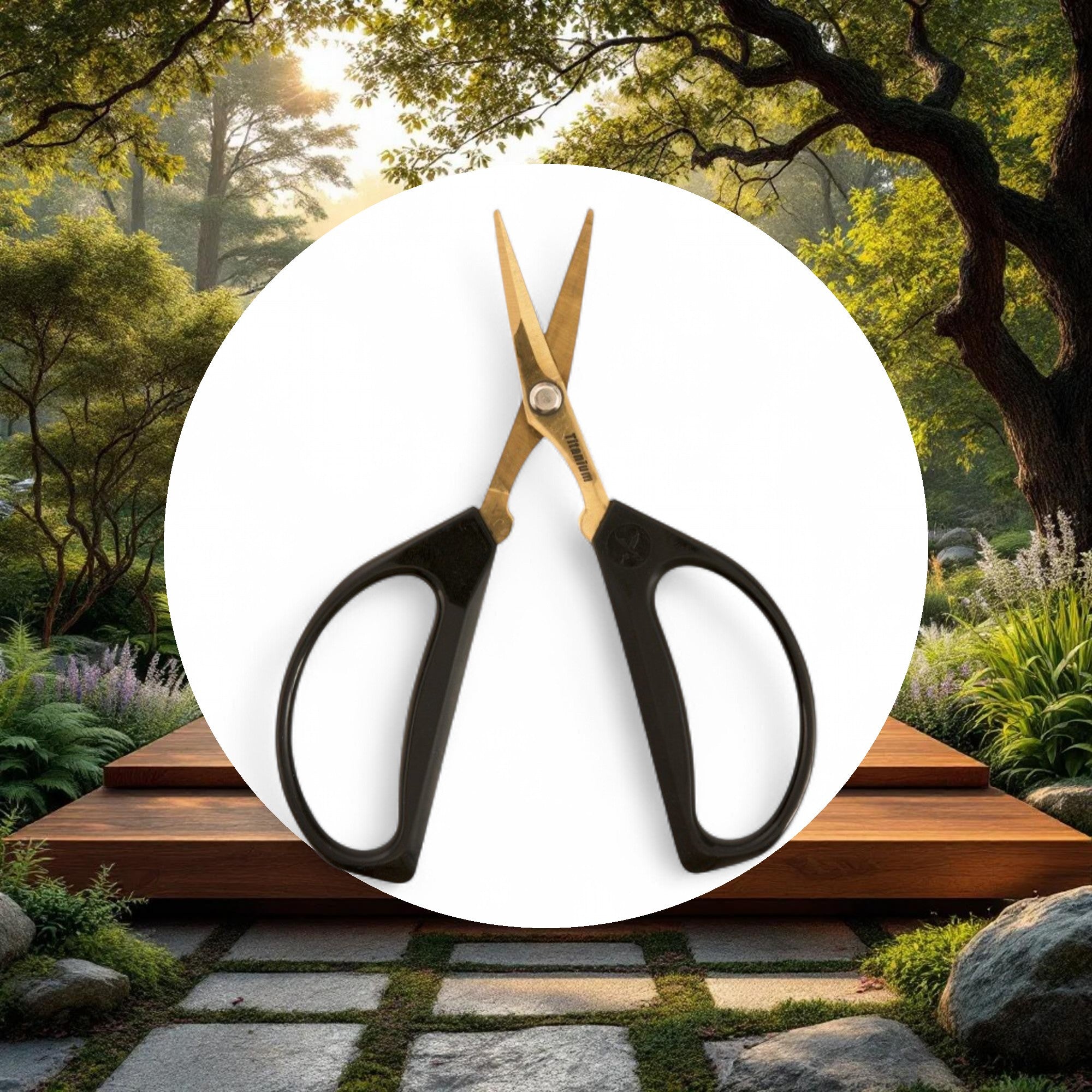 Piranha Pruner Bonsai Shear Scissors 40mm Titanium Blade - Image 5