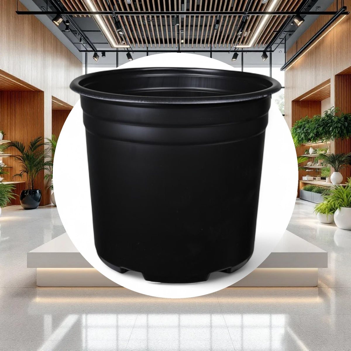 1 Gal Thermoformed Plastic Pot - Image 2