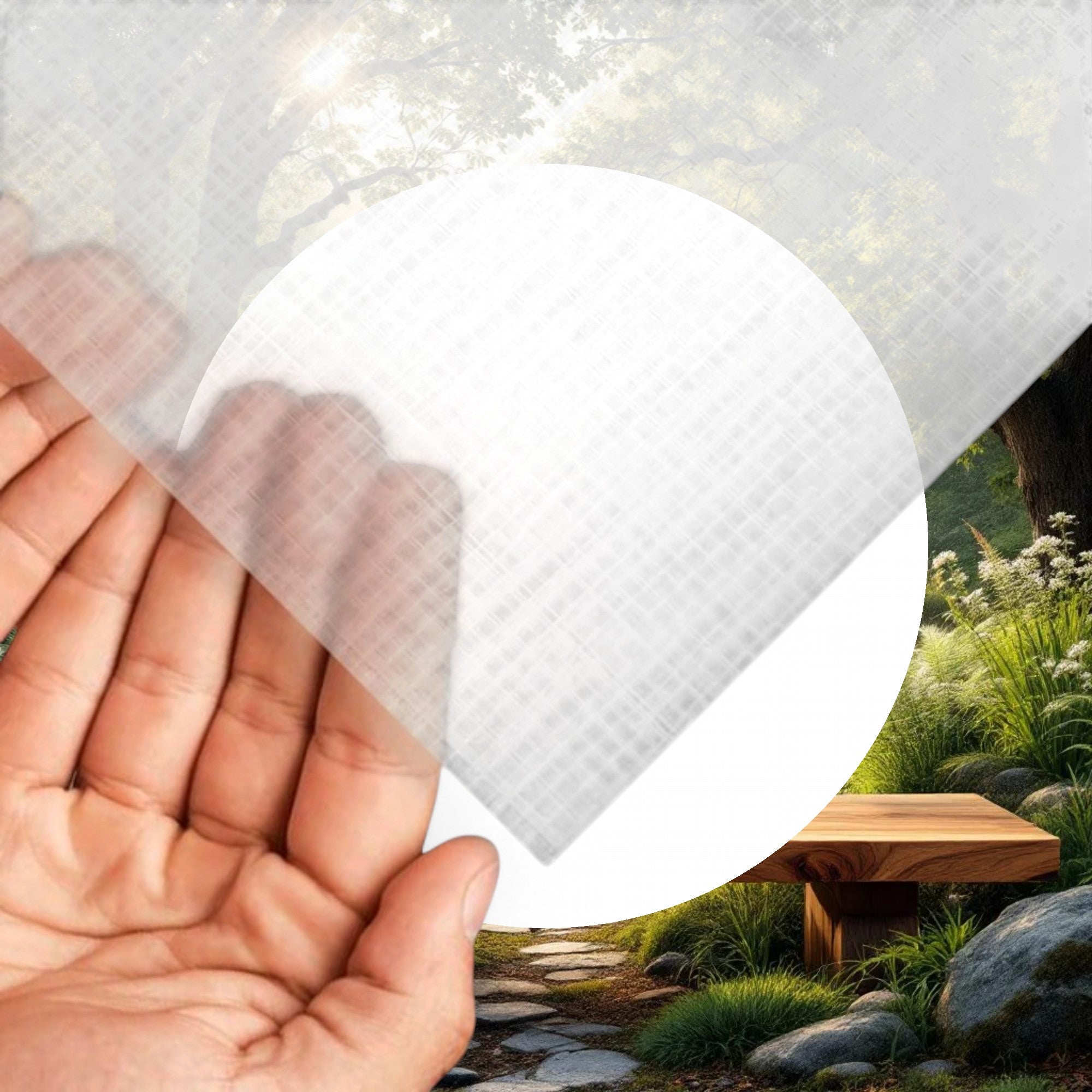 Woven Greenhouse Film Clear 9mil UV 32ft x 100ft - Image 5