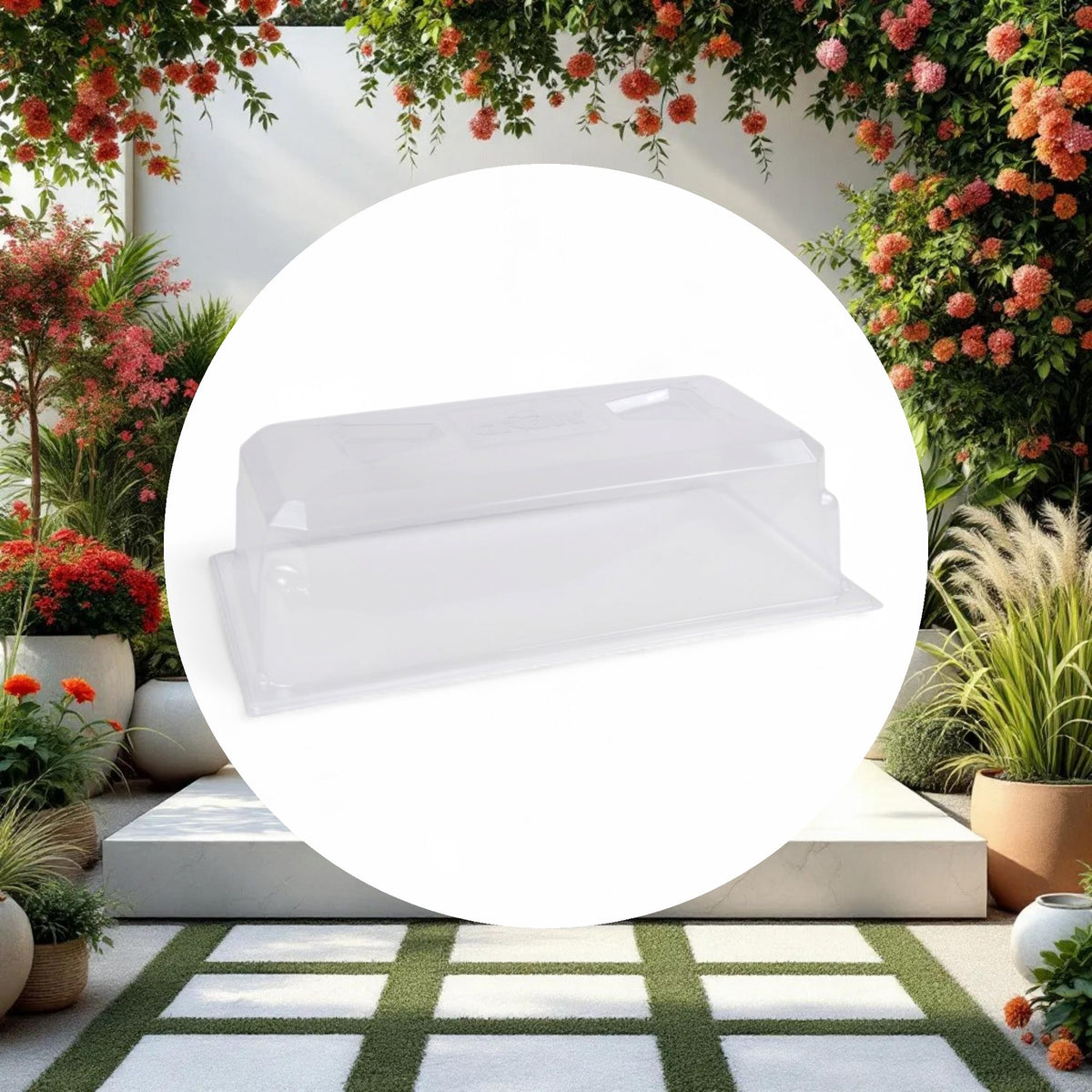 7" Standard Propagation Dome - 10" x 20" x 7" - NO VENT - Image 2