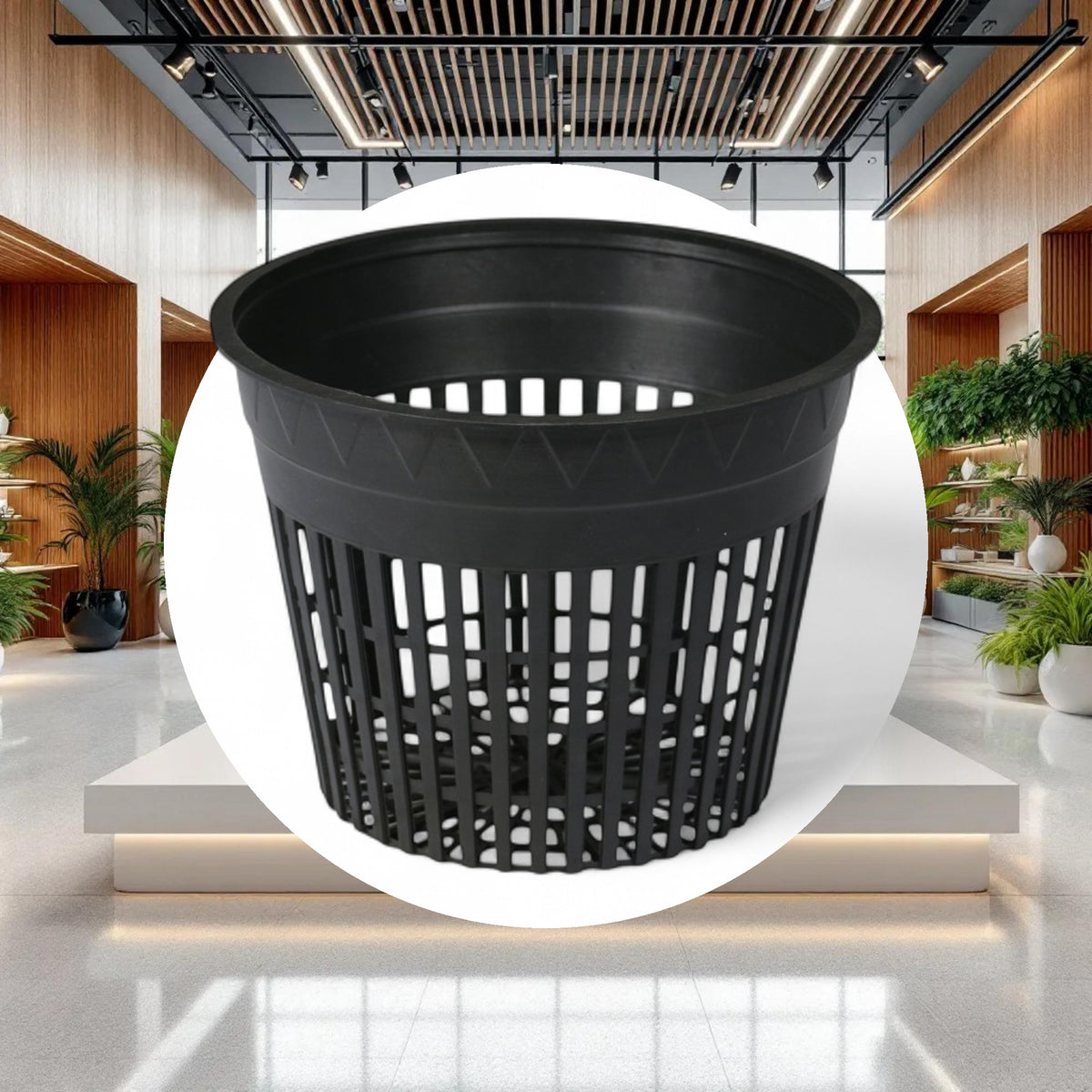 2'' Net Mesh Cut Pot (48/pk) - Image 3
