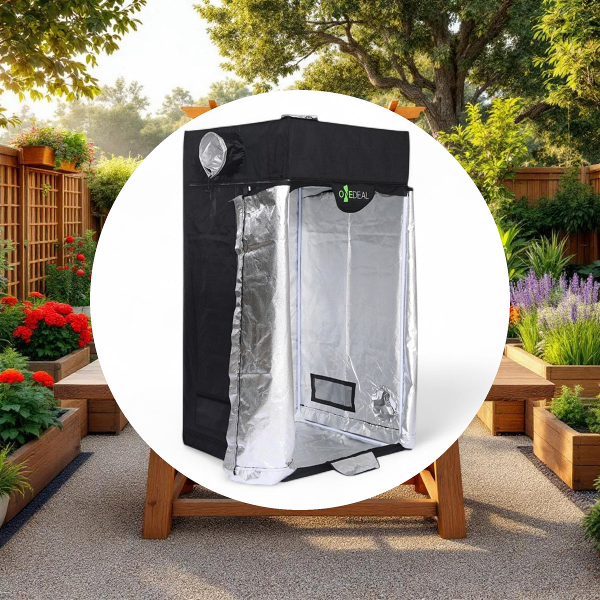 OneDeal Grow Tent 3ft x 3ft x 6ft - Image 5