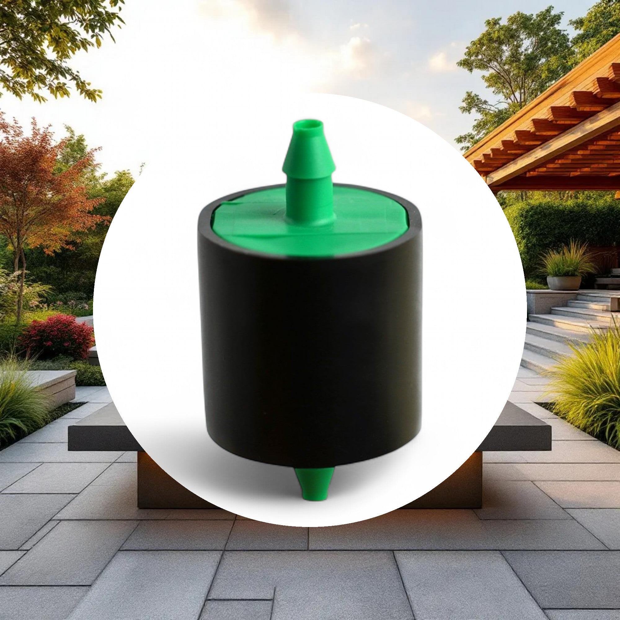 Bowsmith Non Clog Dripper Emitter 0.6 GPH Green (1000pcs/Pack) - Image 4