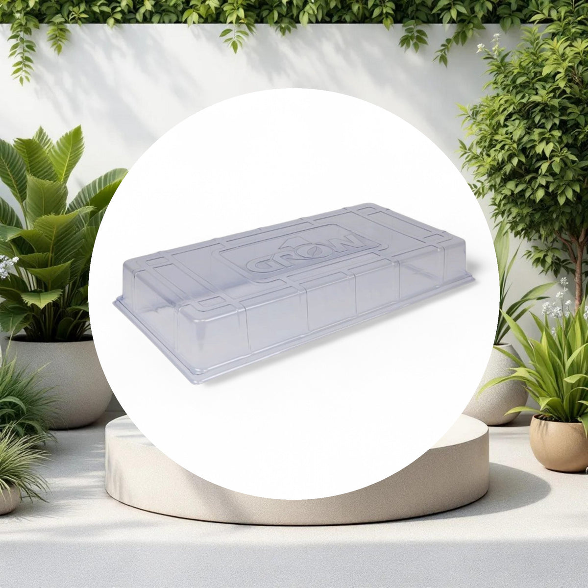 2" Standard Propagation Dome - 10" x 20" x 2" - NO VENT - Image 2