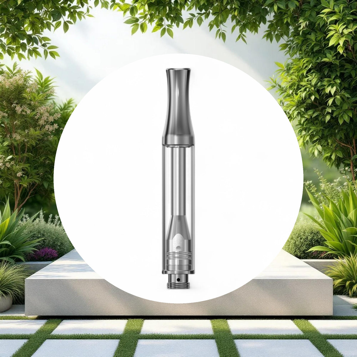1ml Silver Cartridge w/ 1.2mm inlet (1-piece) - Image 2