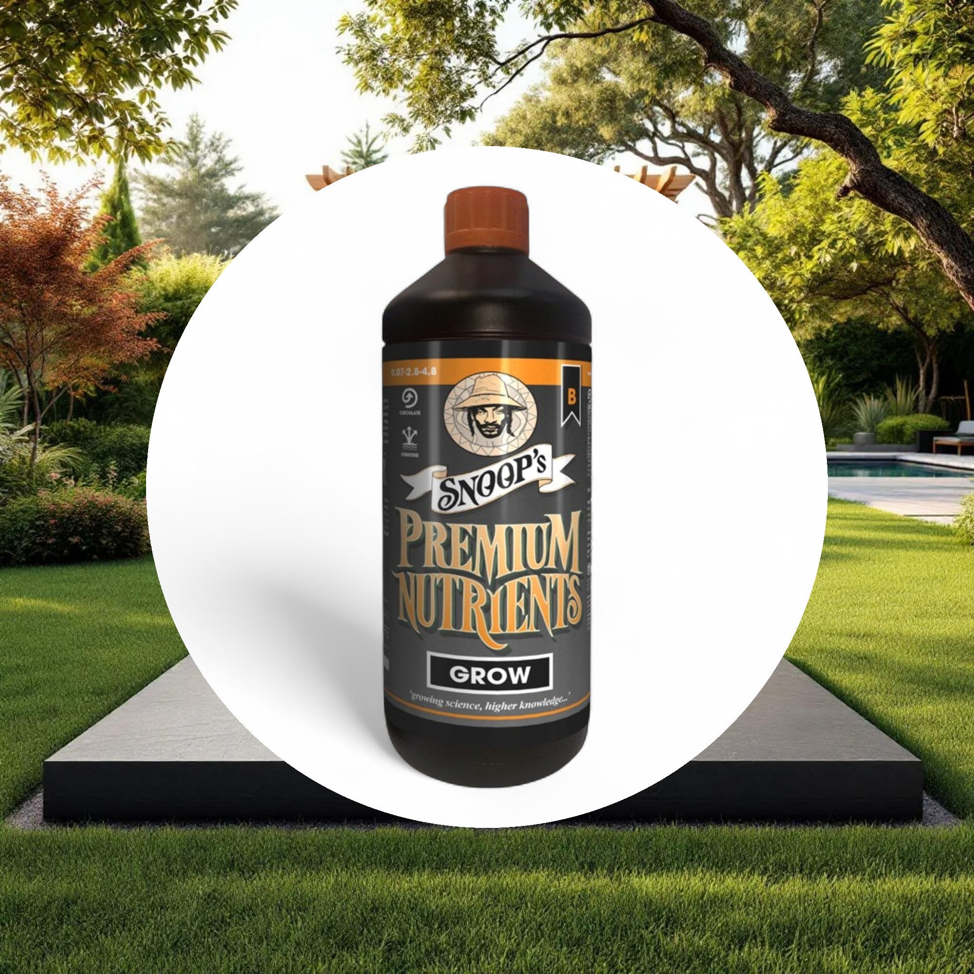 Snoop's Premium Nutrients Grow B Non-Circulating 10ltr 0.1-2.8-5 (Soil, Hydro Run To Waste) - Image 4