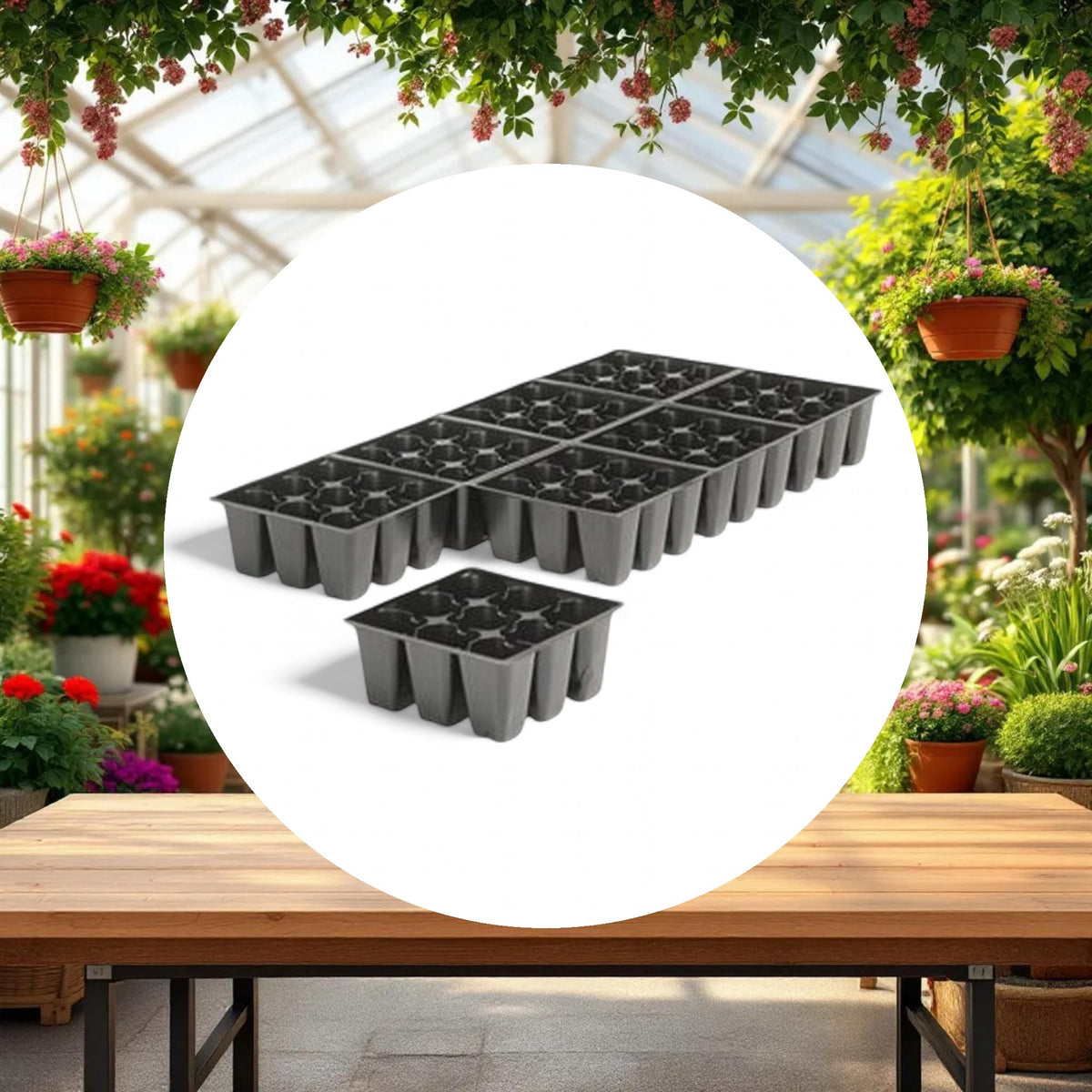 Break-A-Part Seedling Tray 72 Cell (10in x 20in x 2.5in) - Image 4