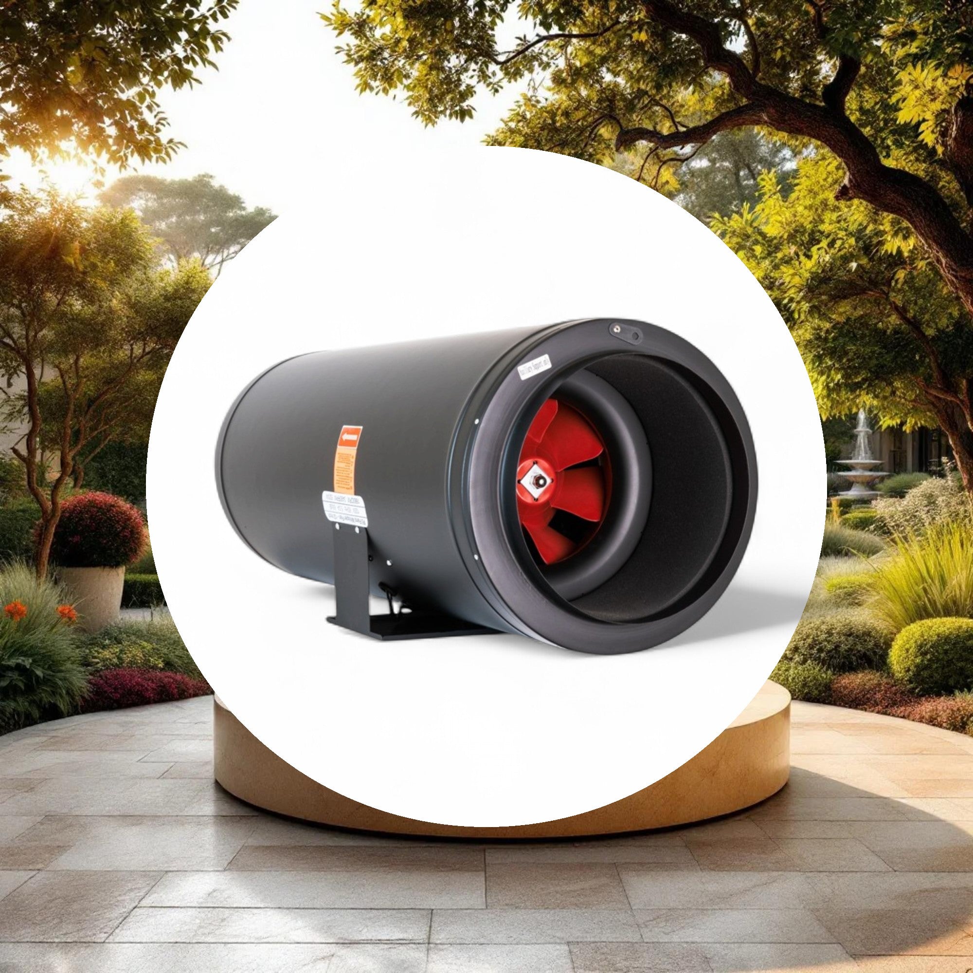 F5 Fans Inline Fan w/ Silencer 10in - Image 2