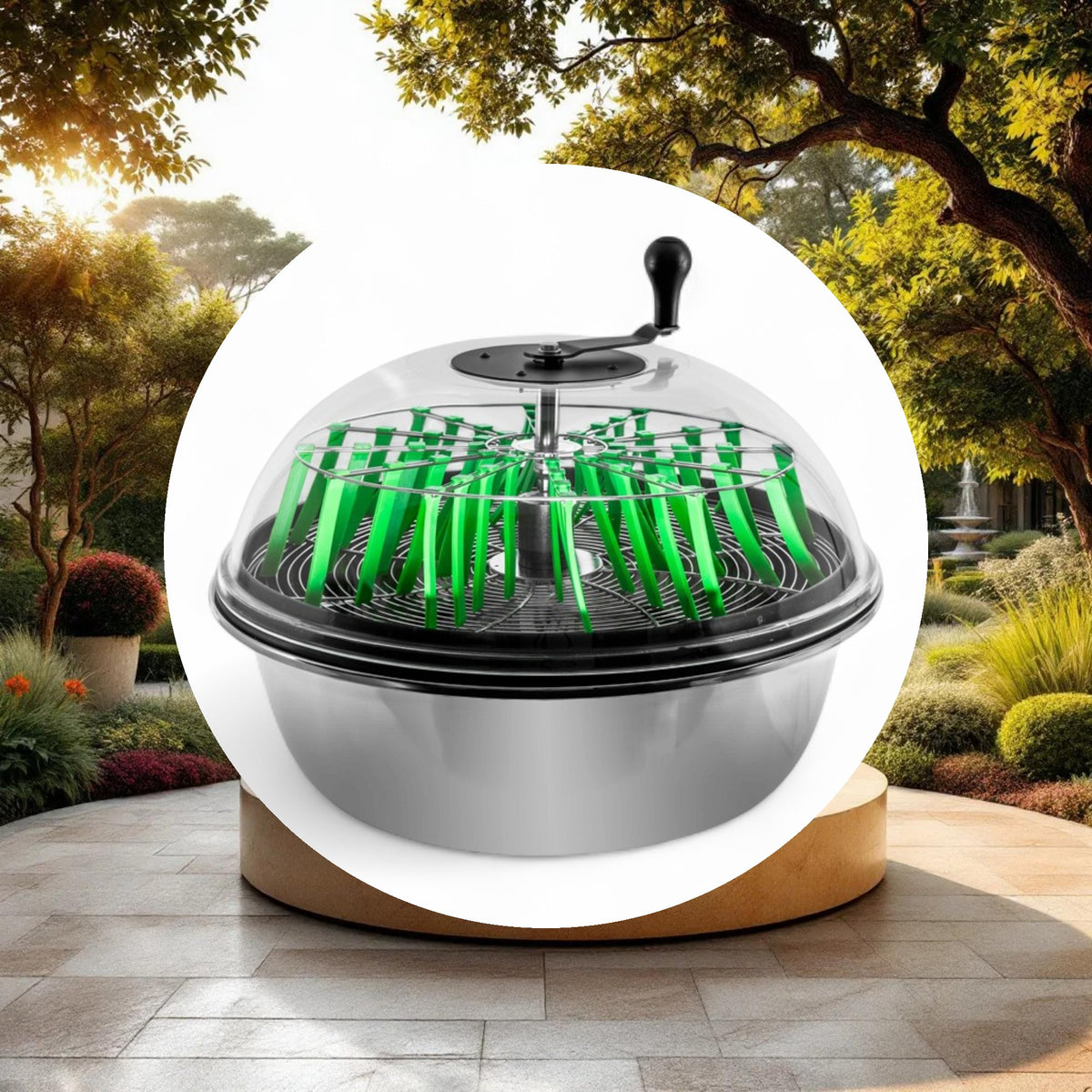 18'' Bowl Trimmer w/ Clear Top - Image 2
