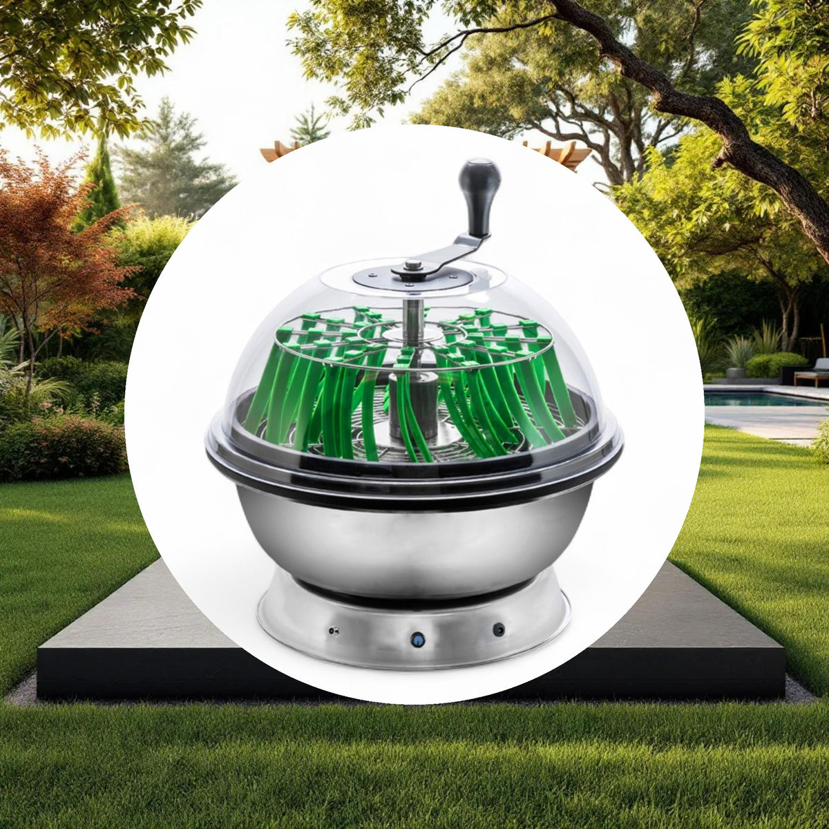 24" Clear Top Motorized Trimmer - Image 4