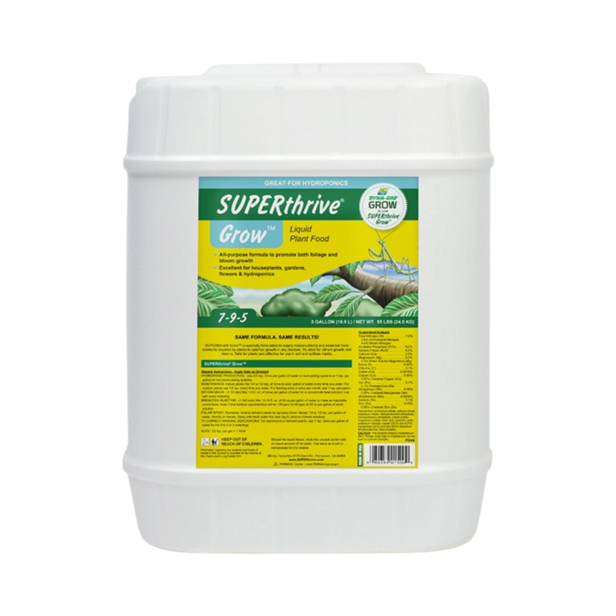 SUPERthrive Grow 5 gal