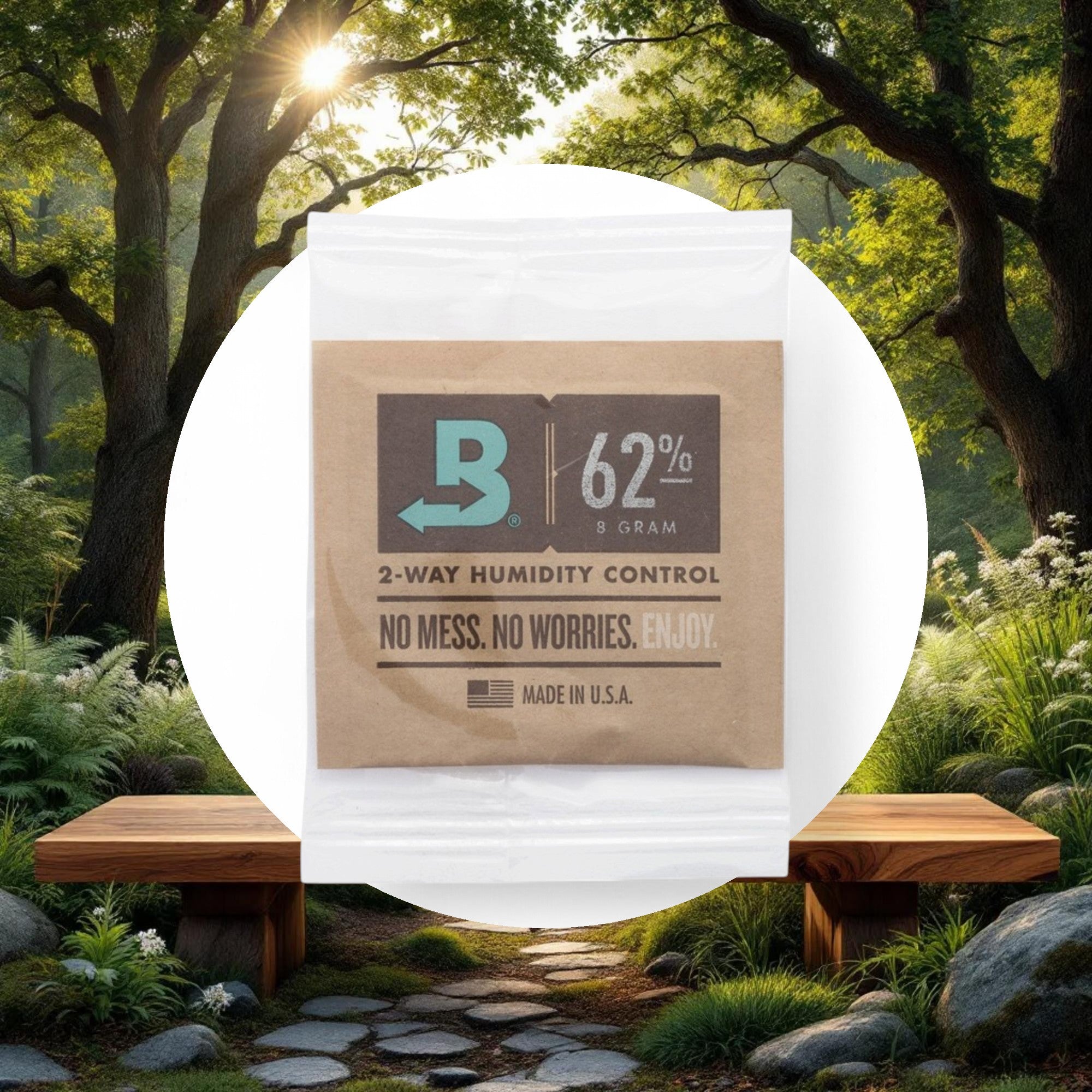 Boveda 2-Way Humidity Control Pack 62% RH 8g Bulk Individually Wrapped (300pcs/Case) - Image 5