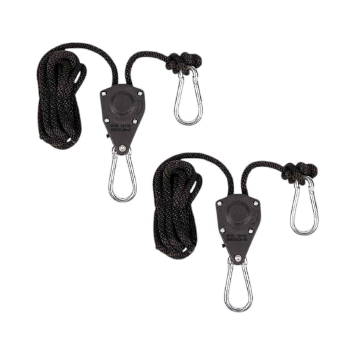 Rope Ratcheting Light Hangers 1/8in (2pcs/Pack) (Commercial Packaging)