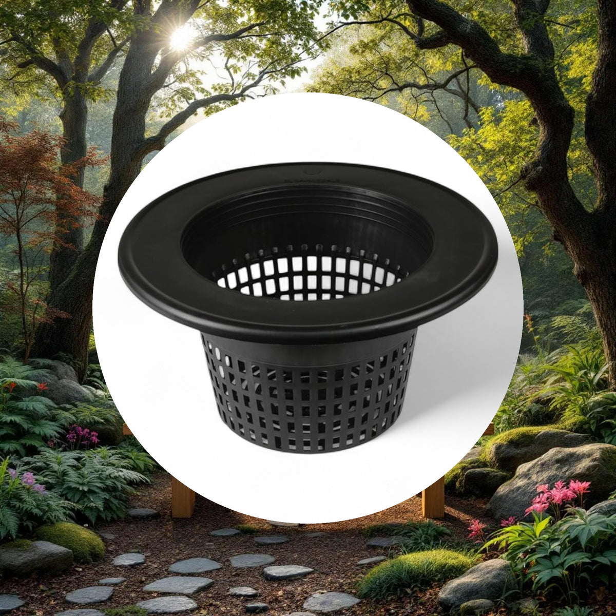 8'' Mesh Pot Bucket Lid - Image 5