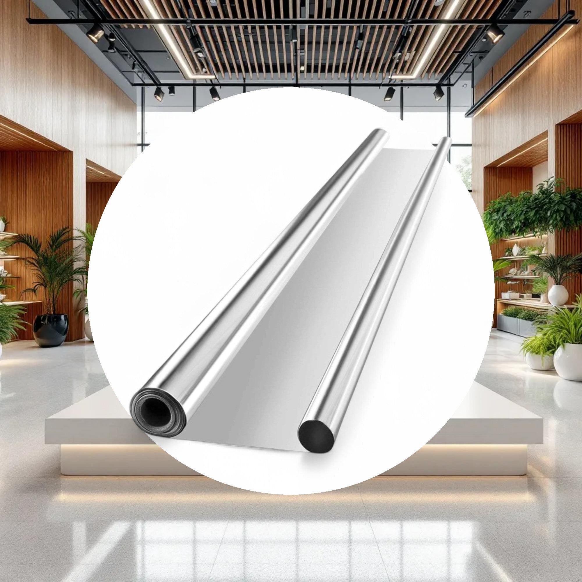 Mylar Reflective Film 2mil 50in x 150ft - Image 3