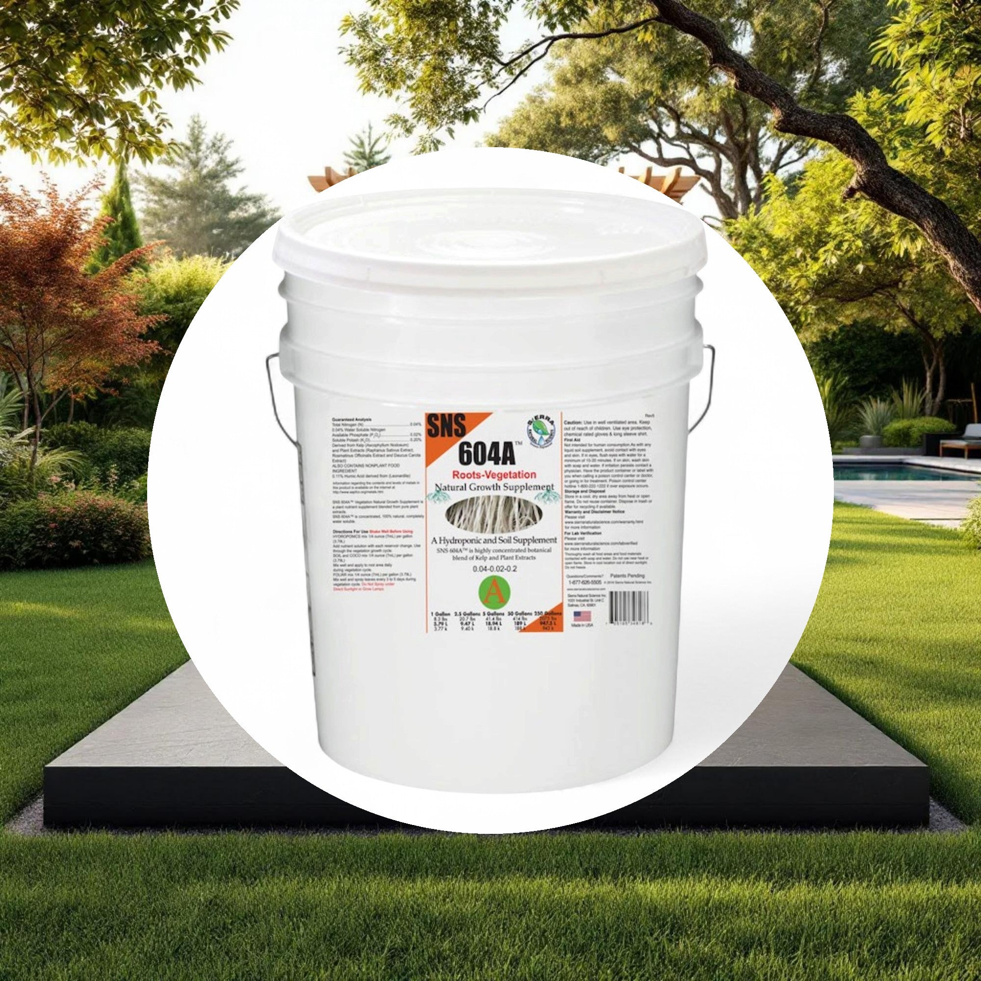 SNS 604A Growth Stimulator Concentrate 5 Gallon - Image 4
