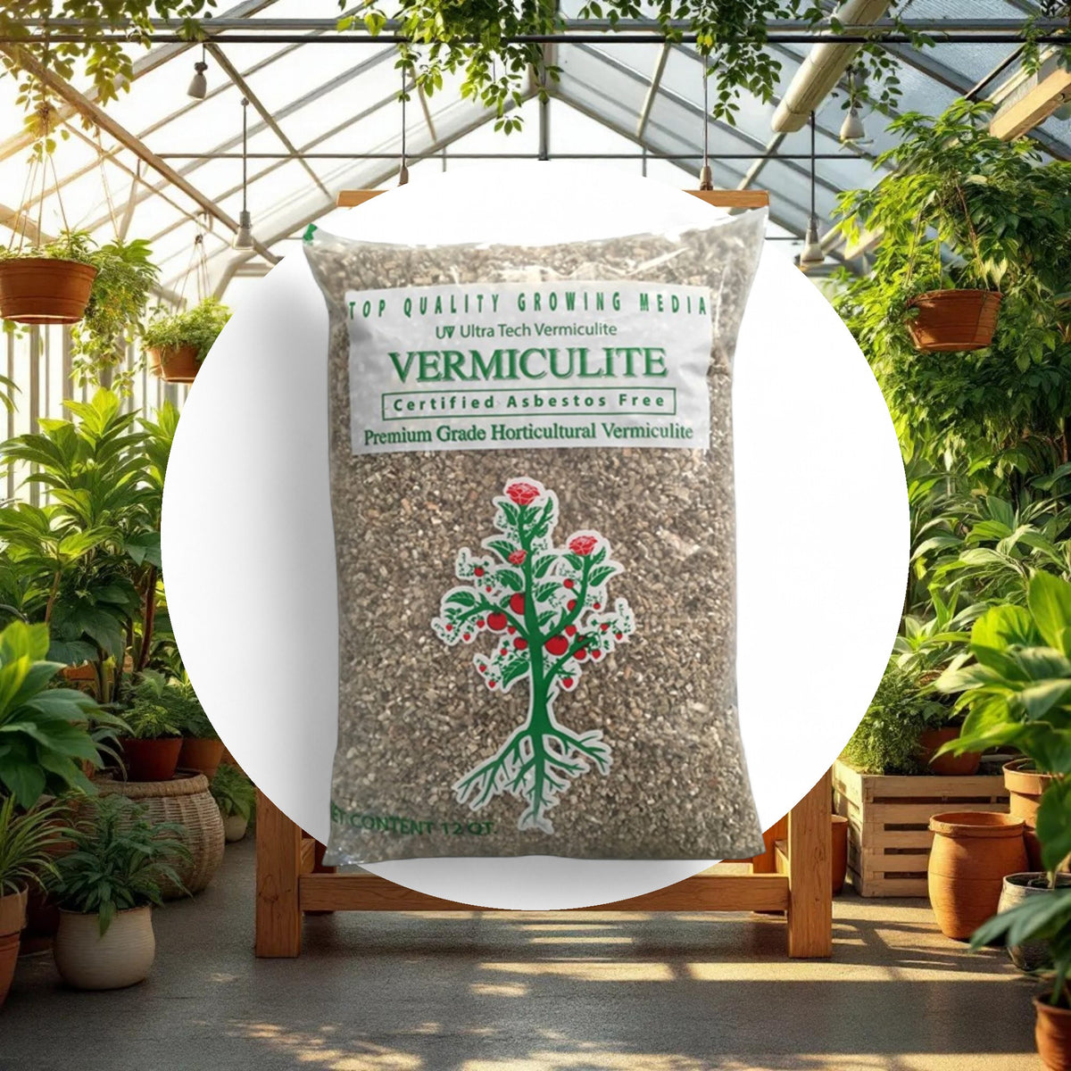 Vermiculite Medium Grade Bag 12 Quarts (WEST COAST ITEM) - Image 2