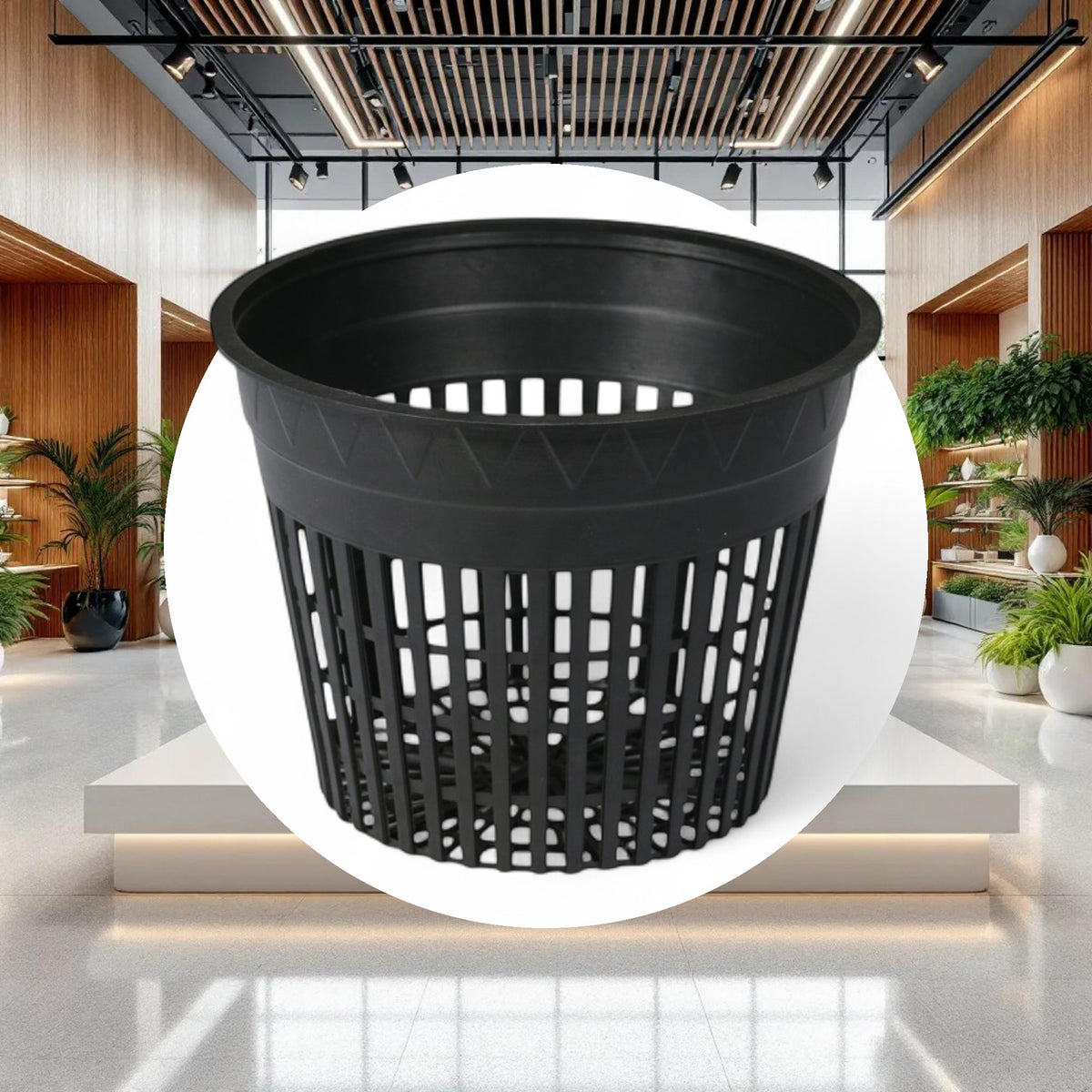 3'' Net Mesh Cup Pot (48/pk) - Image 3