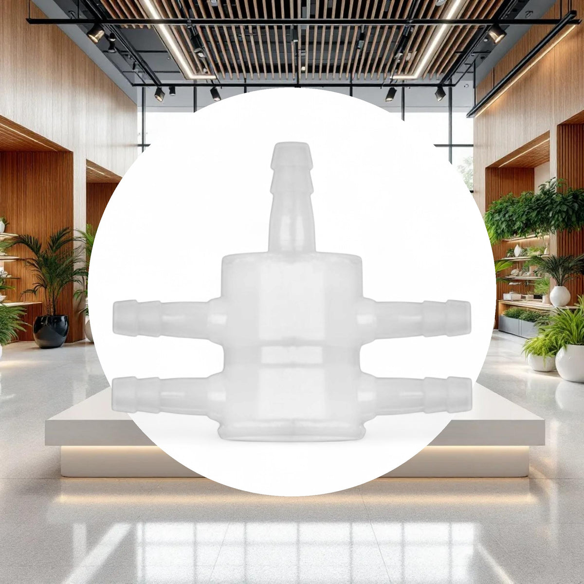 Plastic Air Divider 4 Outlet - Image 3