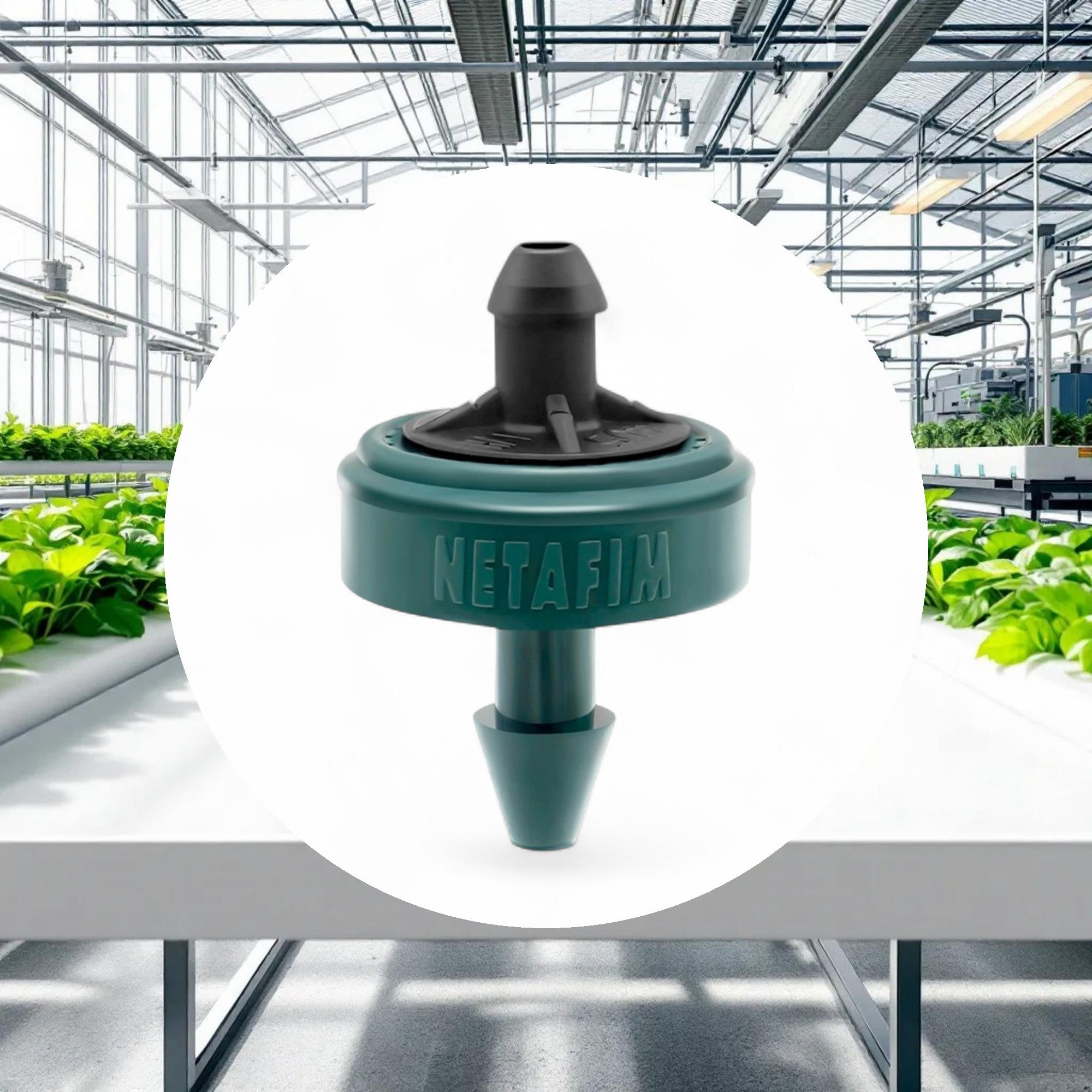Netafim Woodpecker Pressure Compensating Junior Dripper w/ CNL 2.0GPH Green (250pcs/Bag) - Image 3