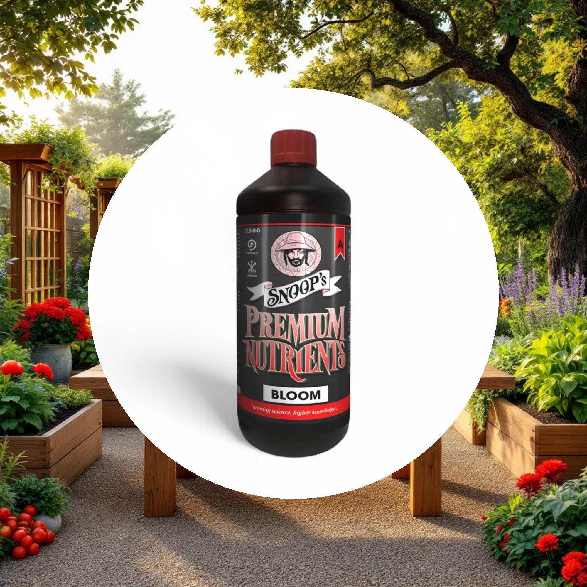 Snoop's Premium Nutrients Bloom A Non-Circulating 10ltr 3.1-0-0 (Soil, Hydro Run To Waste) - Image 5