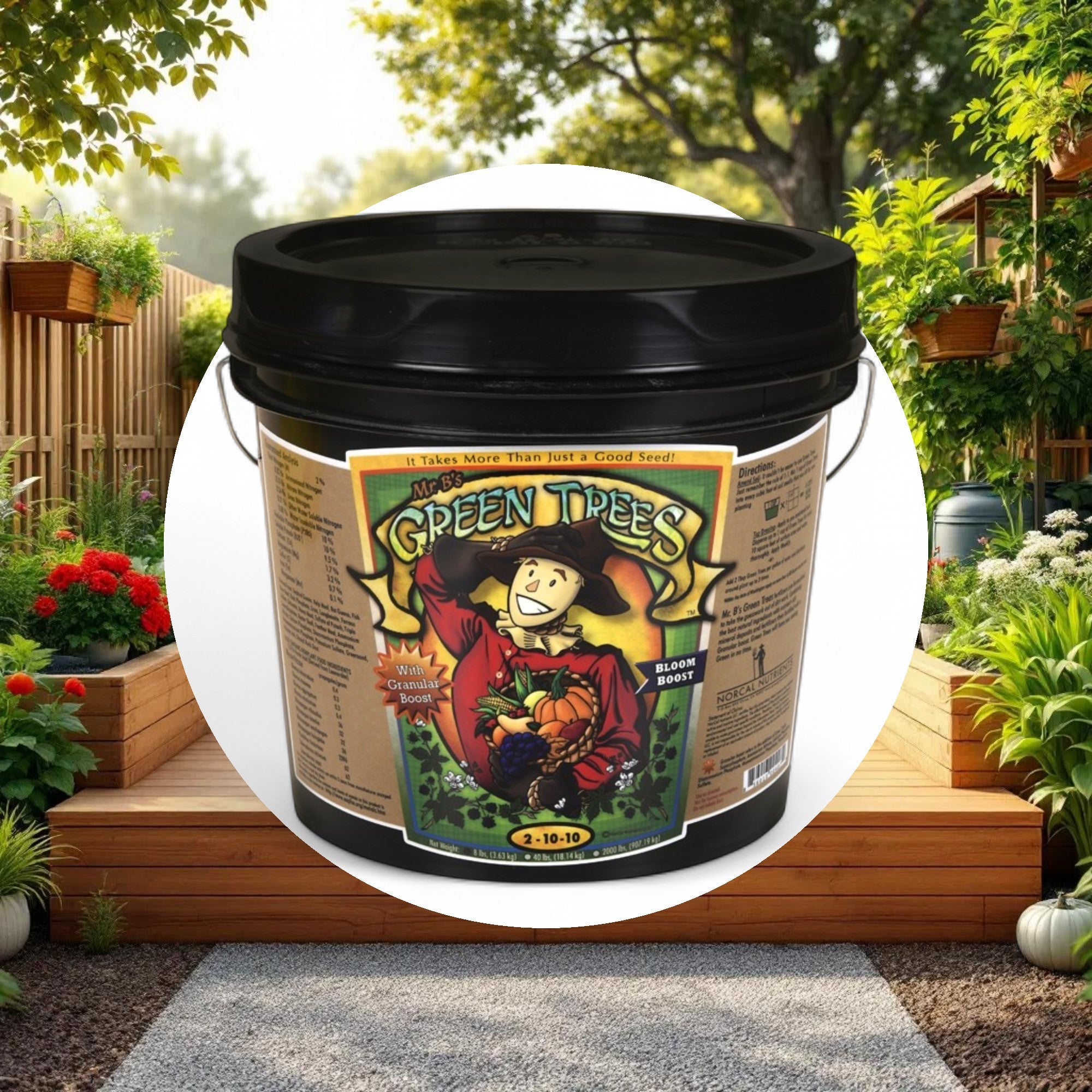 Mr. B's Green Trees Bloom Boost 8lbs (1gal) - Image 5