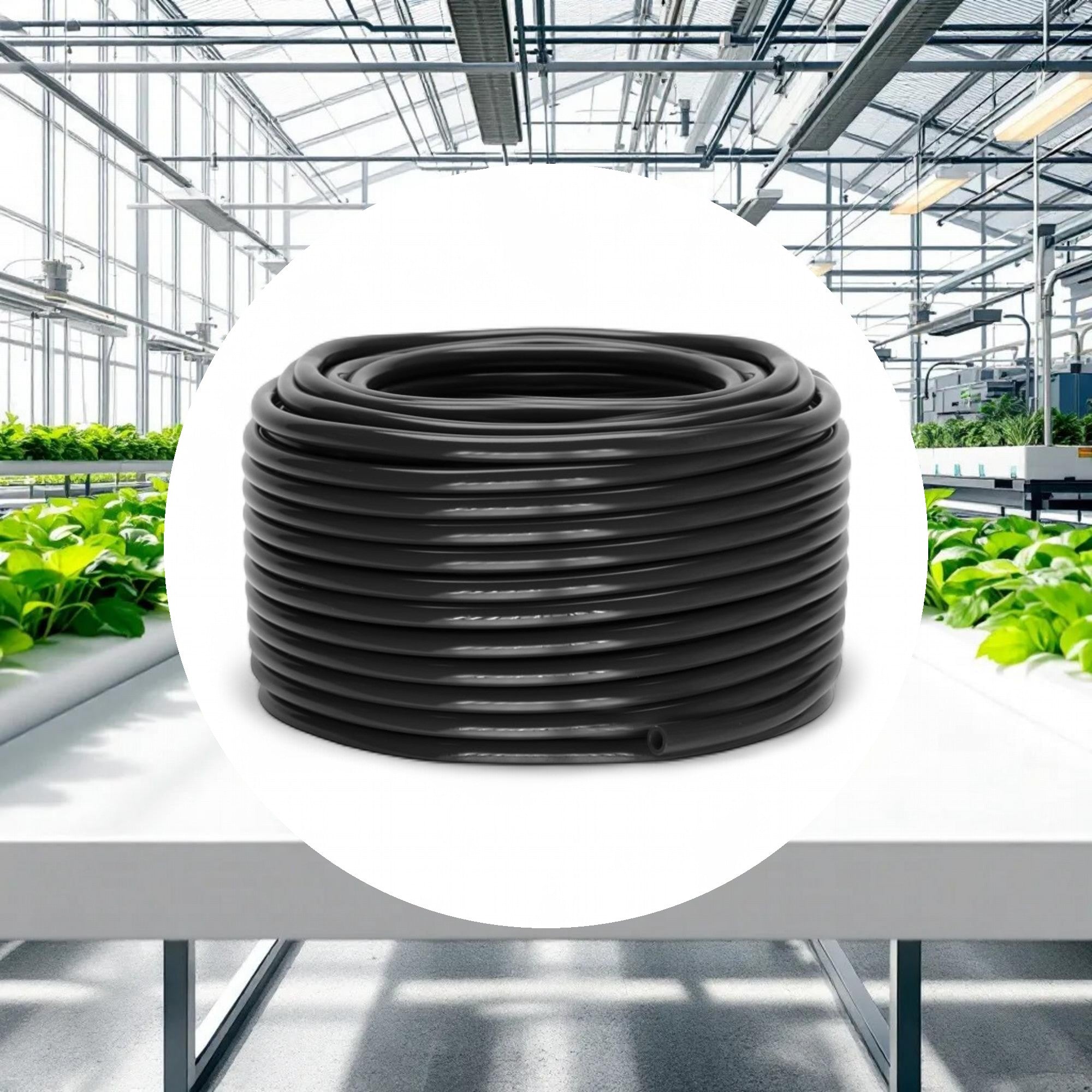 GROW1 Black Vinyl Tubing I.D. 1in x 50ft - Image 3