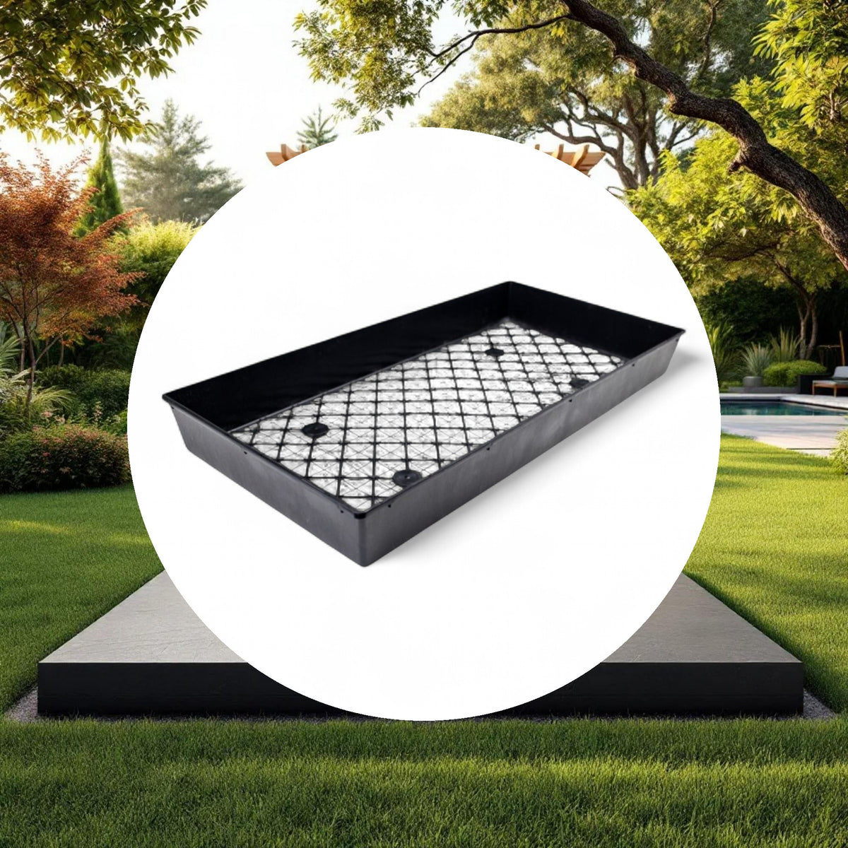 Mesh Web Propagation Tray w/ Solid Sides (10in x 20in) - Image 4