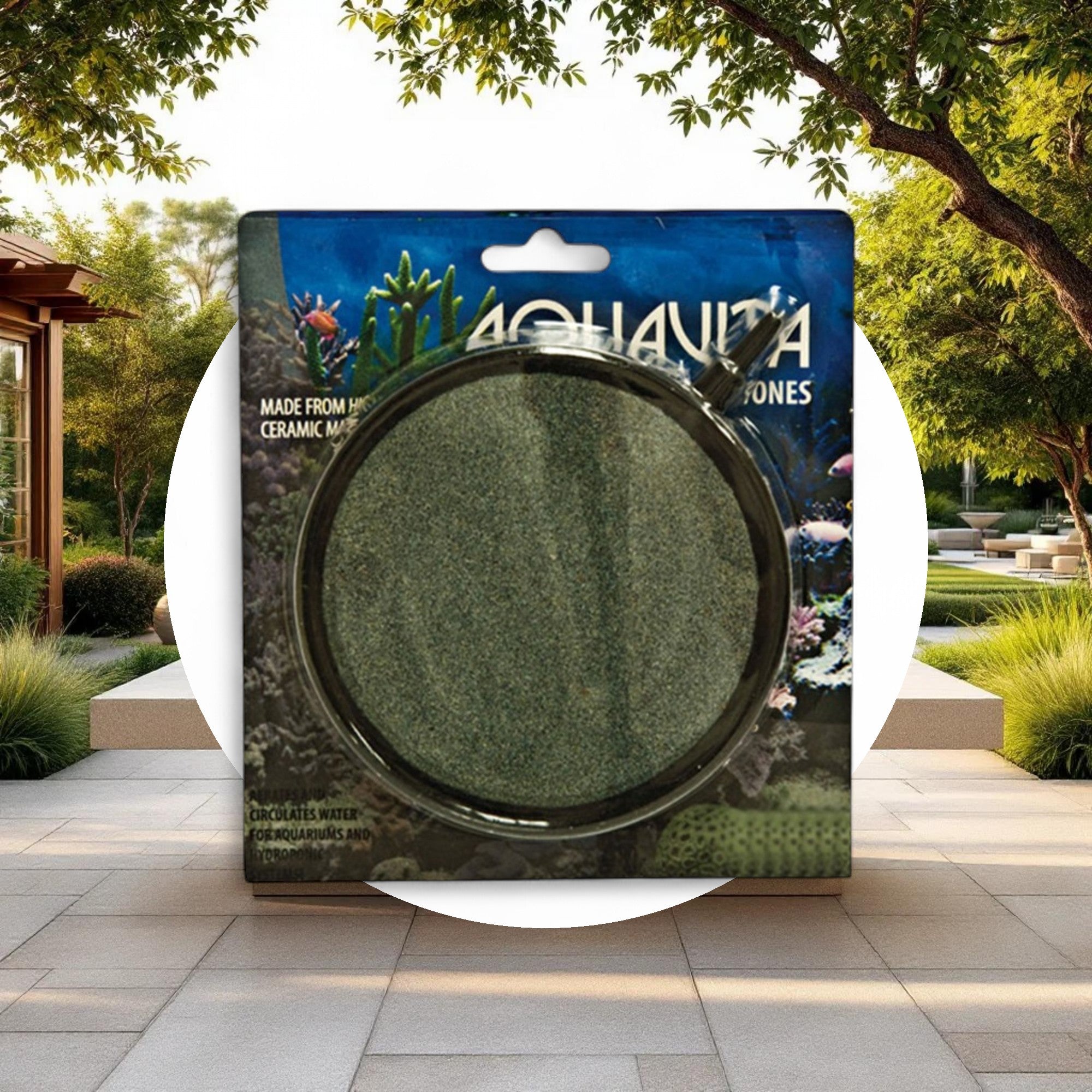 AquaVita 8'' Round Air Stone - Image 4