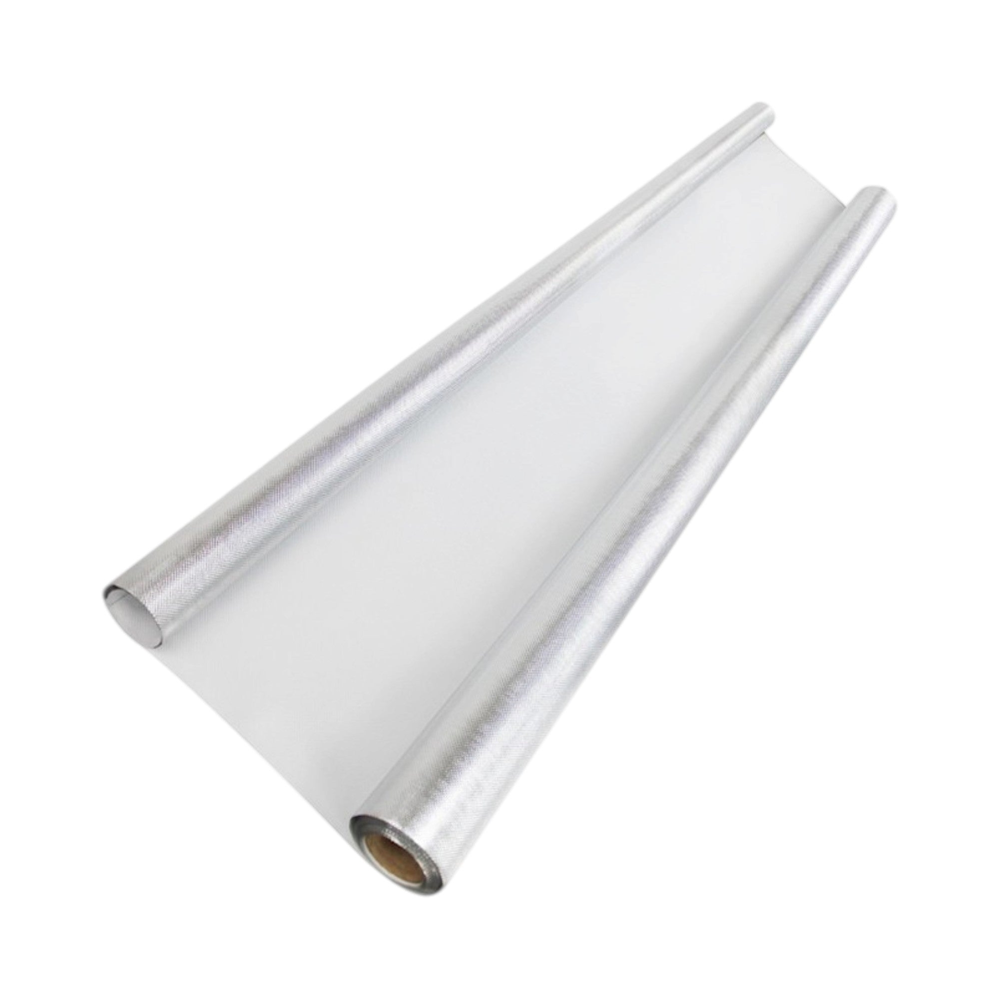 Diamond Foil on White 110 Micron 4ft x 50ft
