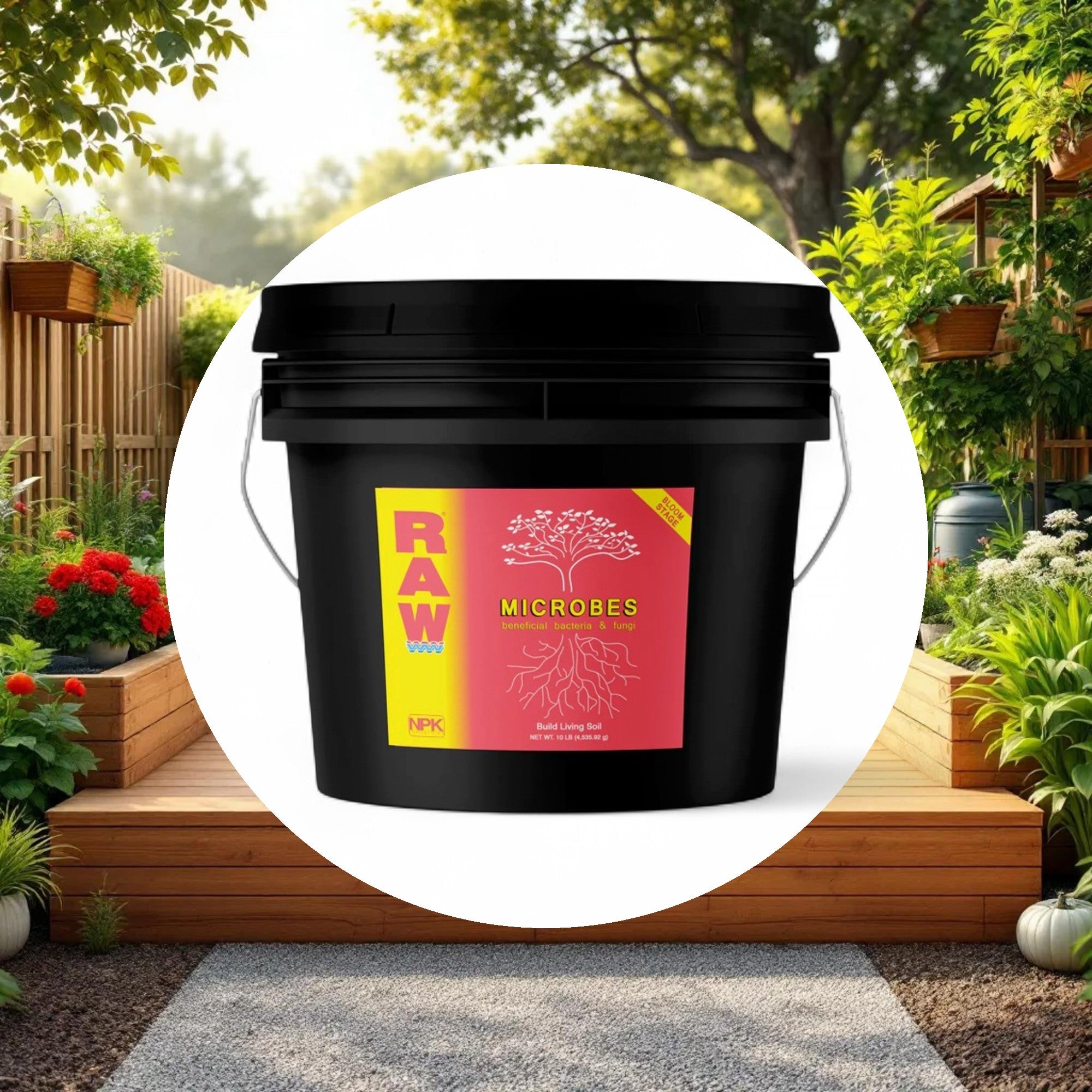 NPK RAW Microbes Bloom Stage 10lbs - Image 5
